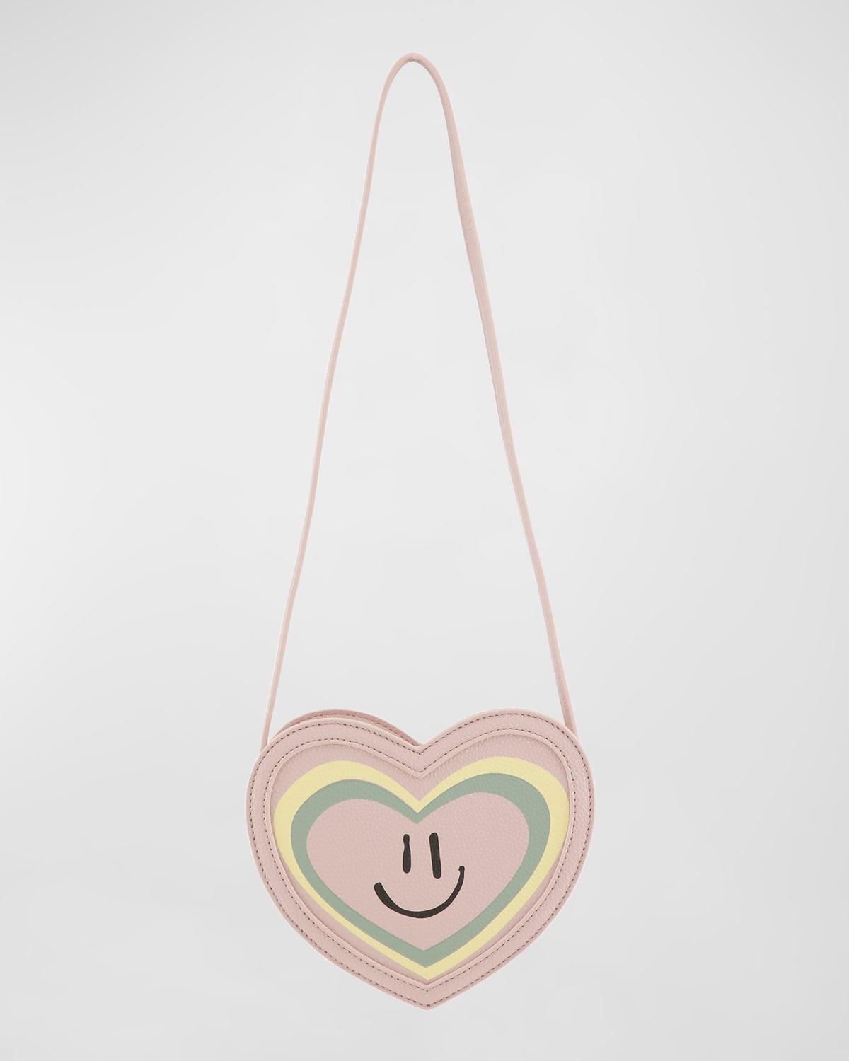 Heart Crossbody Bag - Blush