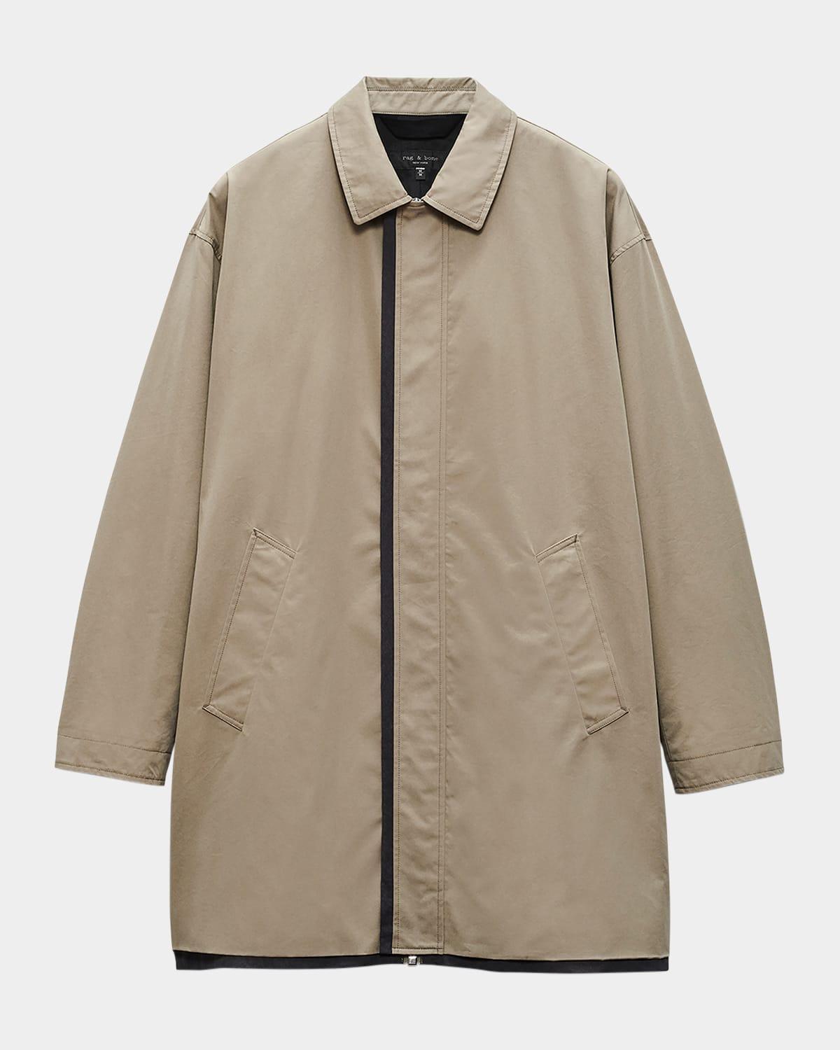 Rag & Bone Thomas Cotton-Blend Car Coat in Natural for Men
