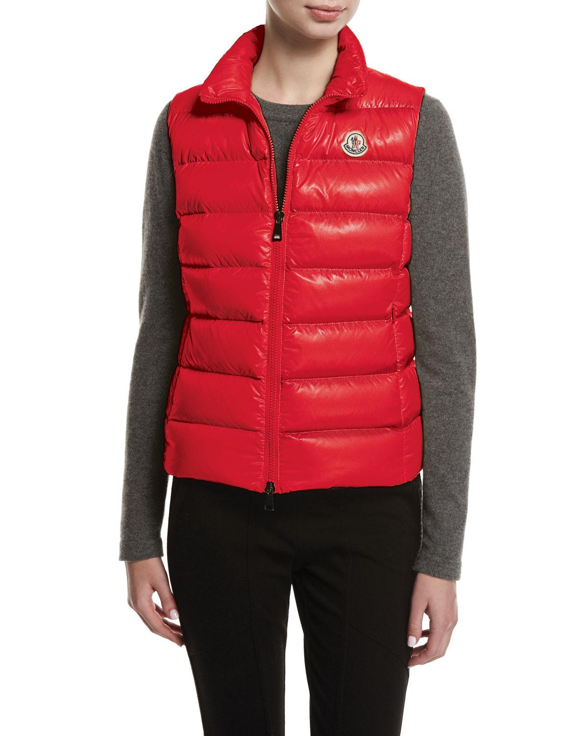 moncler ghany vest red moncler ghany vest red