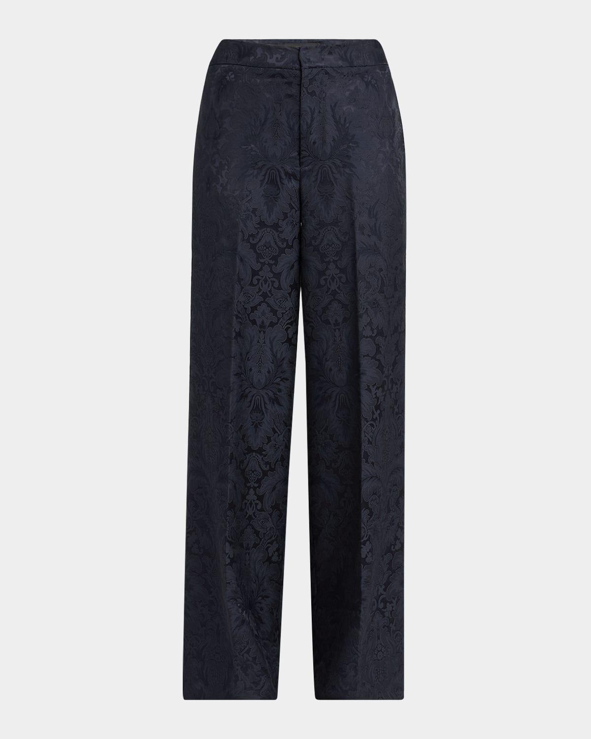 パンツ ETRO Women Straight Pants WRNB0013 GREY Etro Straight-leg pants for Women | Online Sale up to 55