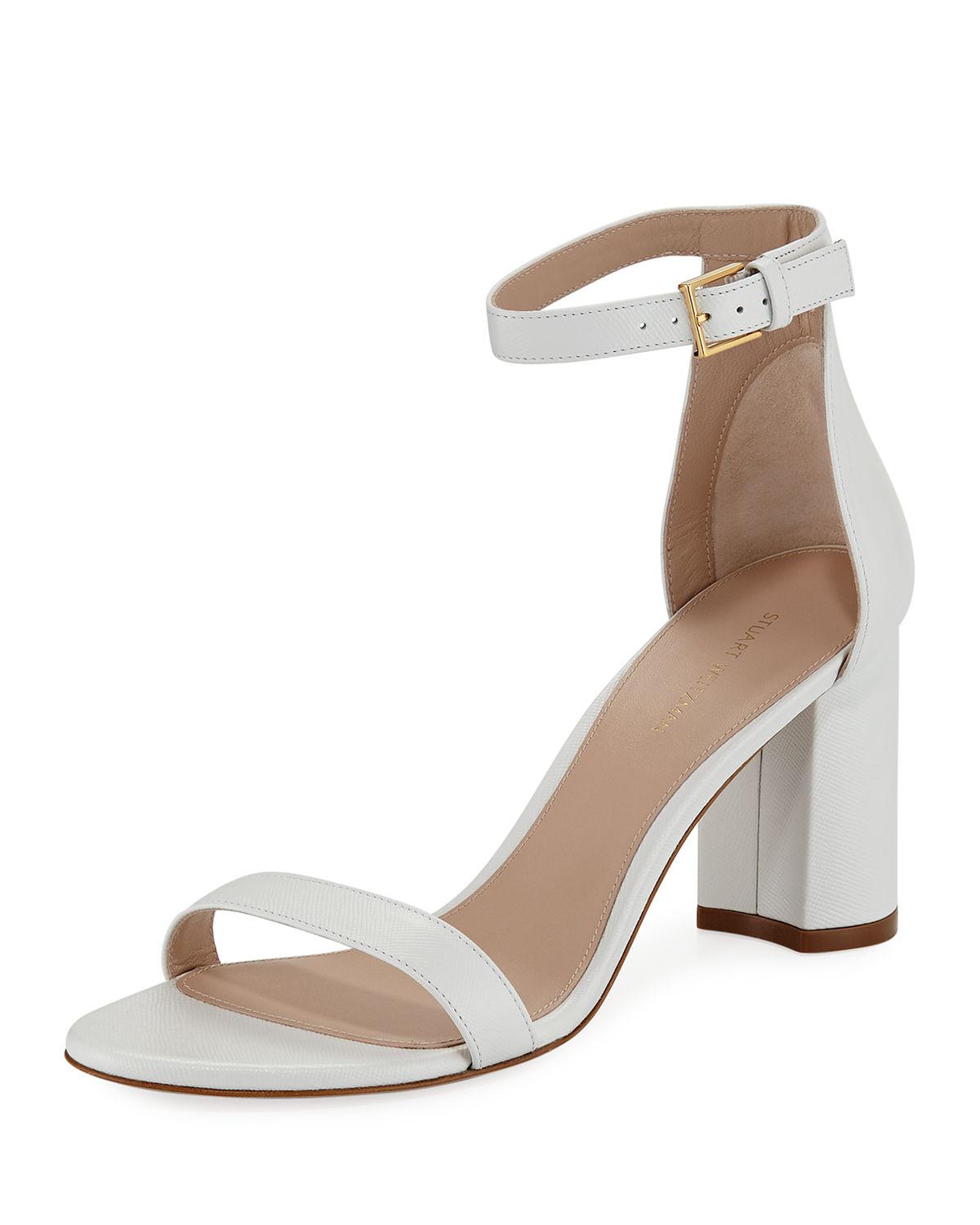 stuart weitzman 75lessnudist ankle strap sandal