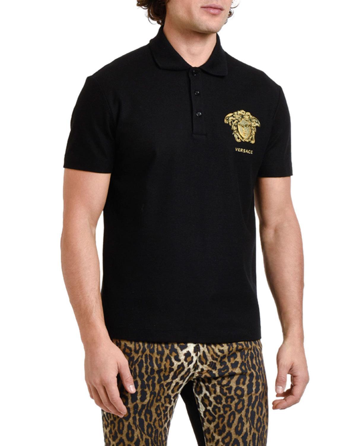 versace polo t shirt