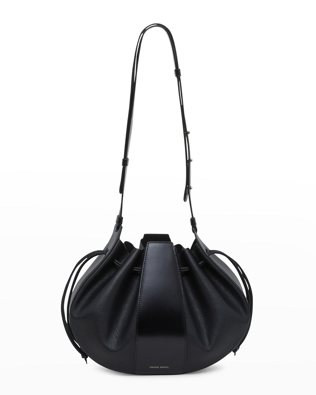 Mansur Gavriel SMALL ZIP TOTE - Handbag - black/flamma/black 