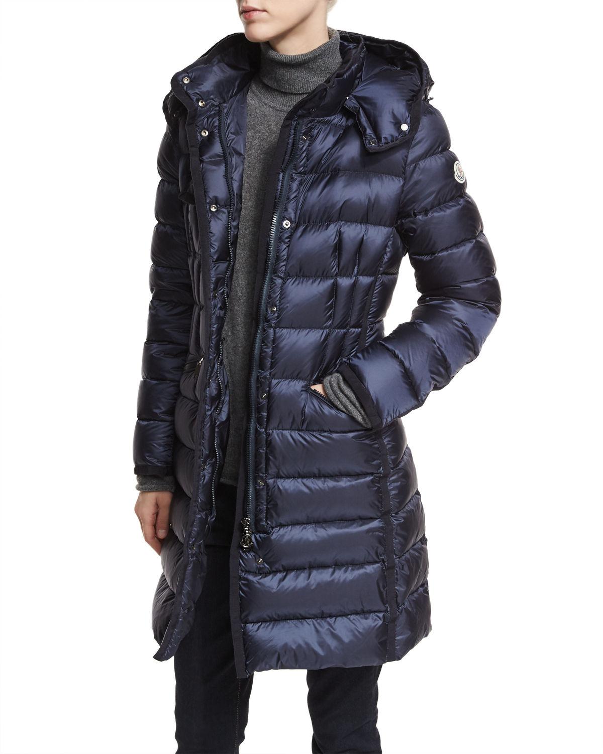Moncler Synthetic Hermine Puffer Core in Navy (Blue) Lyst