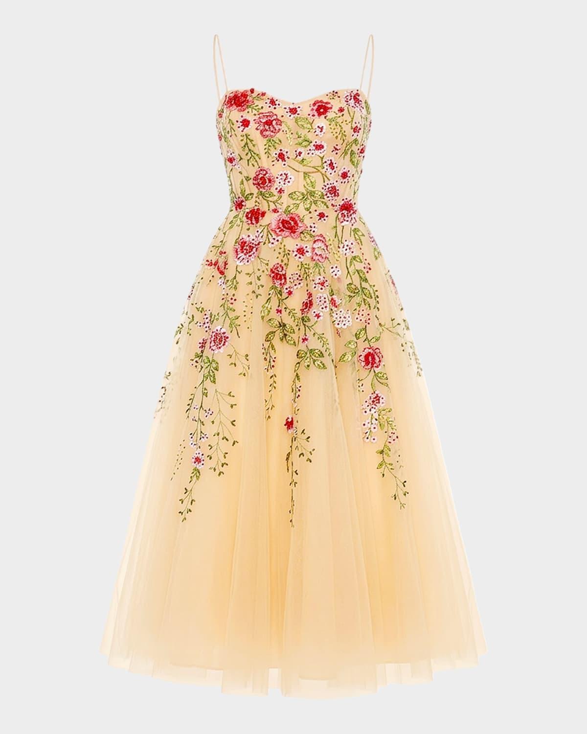 embroidered dresses uk Mac Duggal Dress 20259