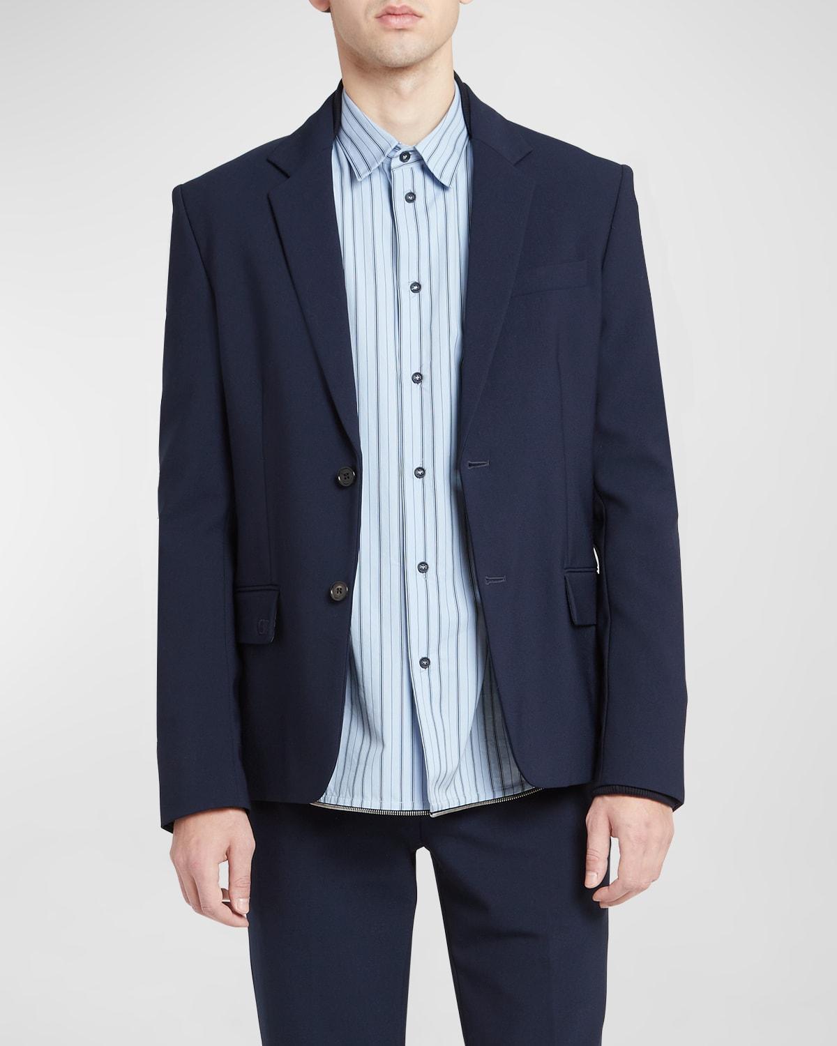 Off-White c/o Virgil Abloh Suit Jacket in Blue for Men