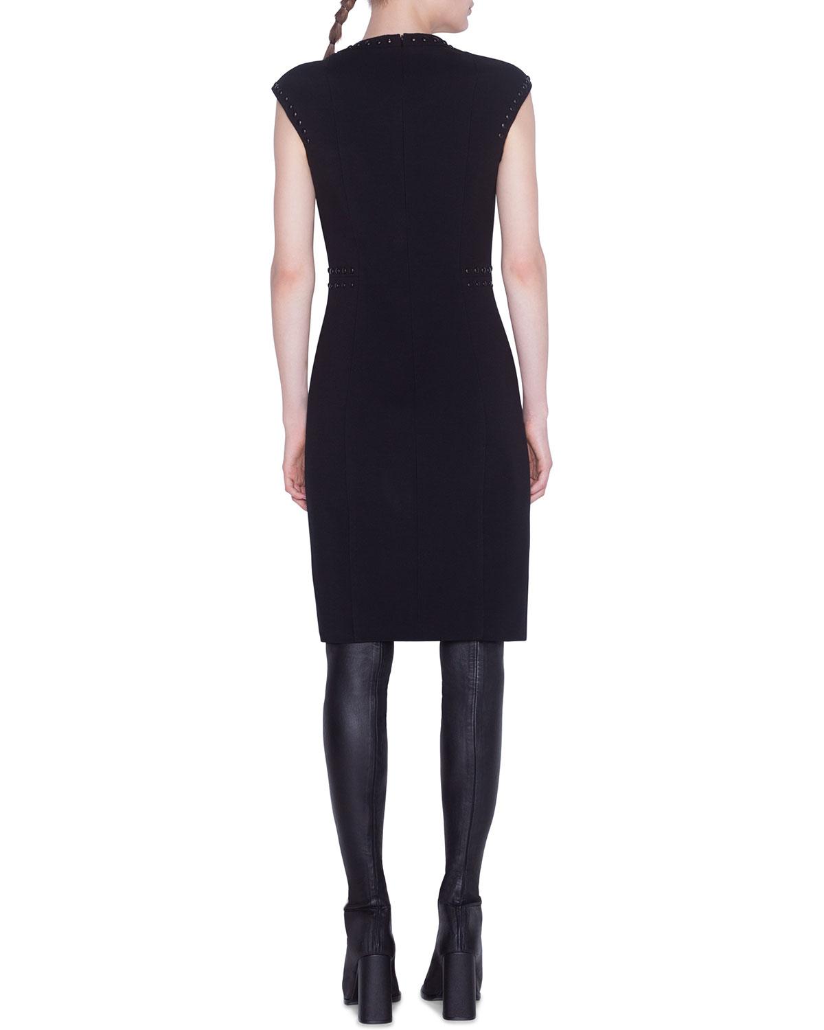 akris punto black dress