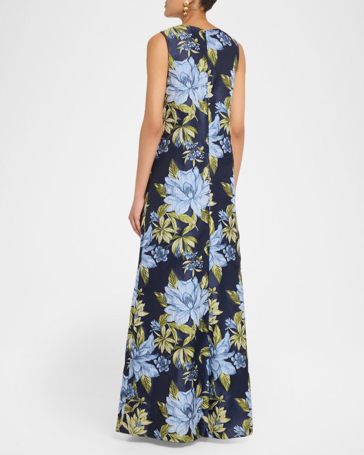 plus size formal dresses for teens Sydneys Closet SC7386 Prom Dress - Multi-Floral main image 0