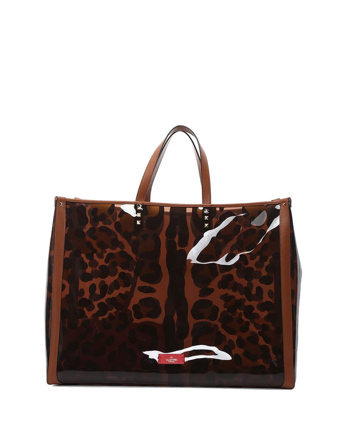 valentino leopard bag