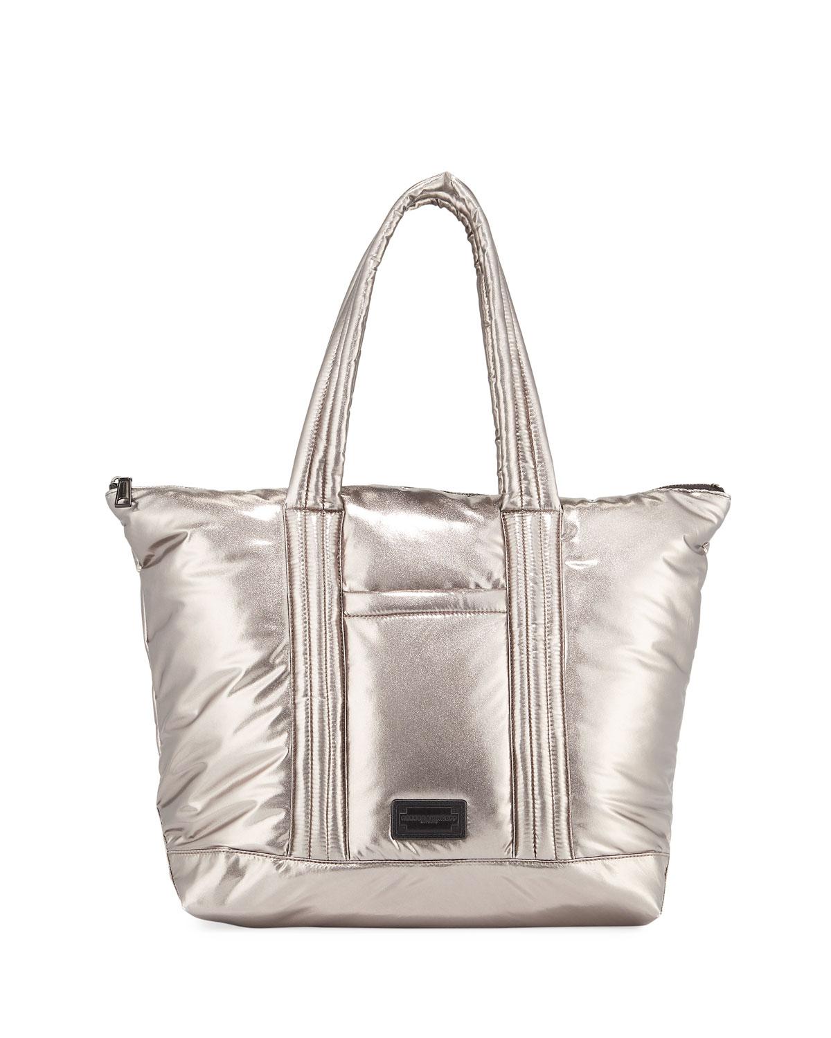 rebecca minkoff metallic bag