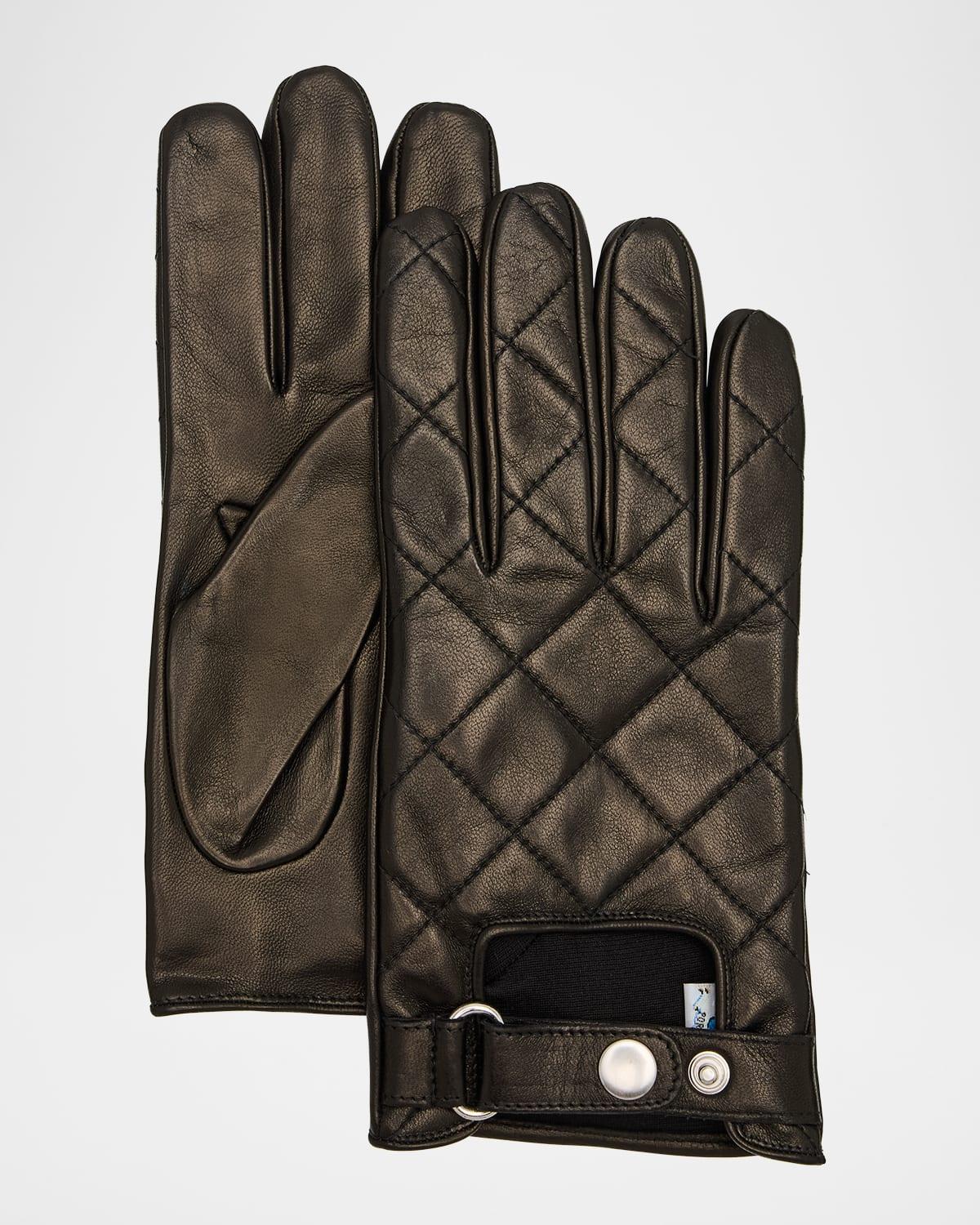 Cavallo Mens Timeless Leather Gloves Classic Full Grain Leather Driving Everyday Winter Accessory