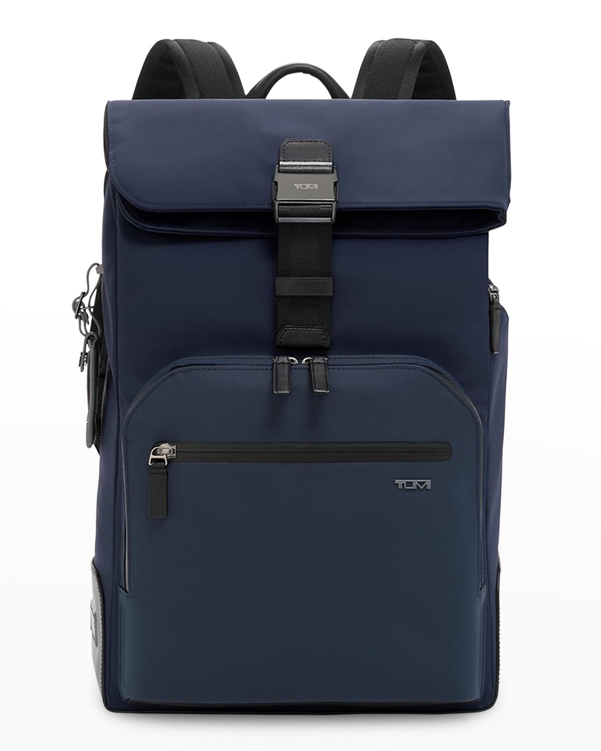 Tumi Osborn Roll Top Backpack in Blue for Men Lyst