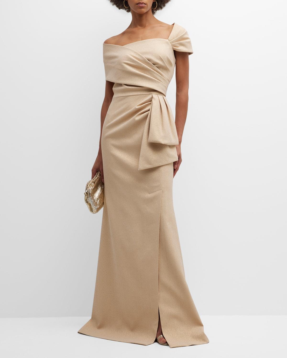 Teri jon outlet gold gown