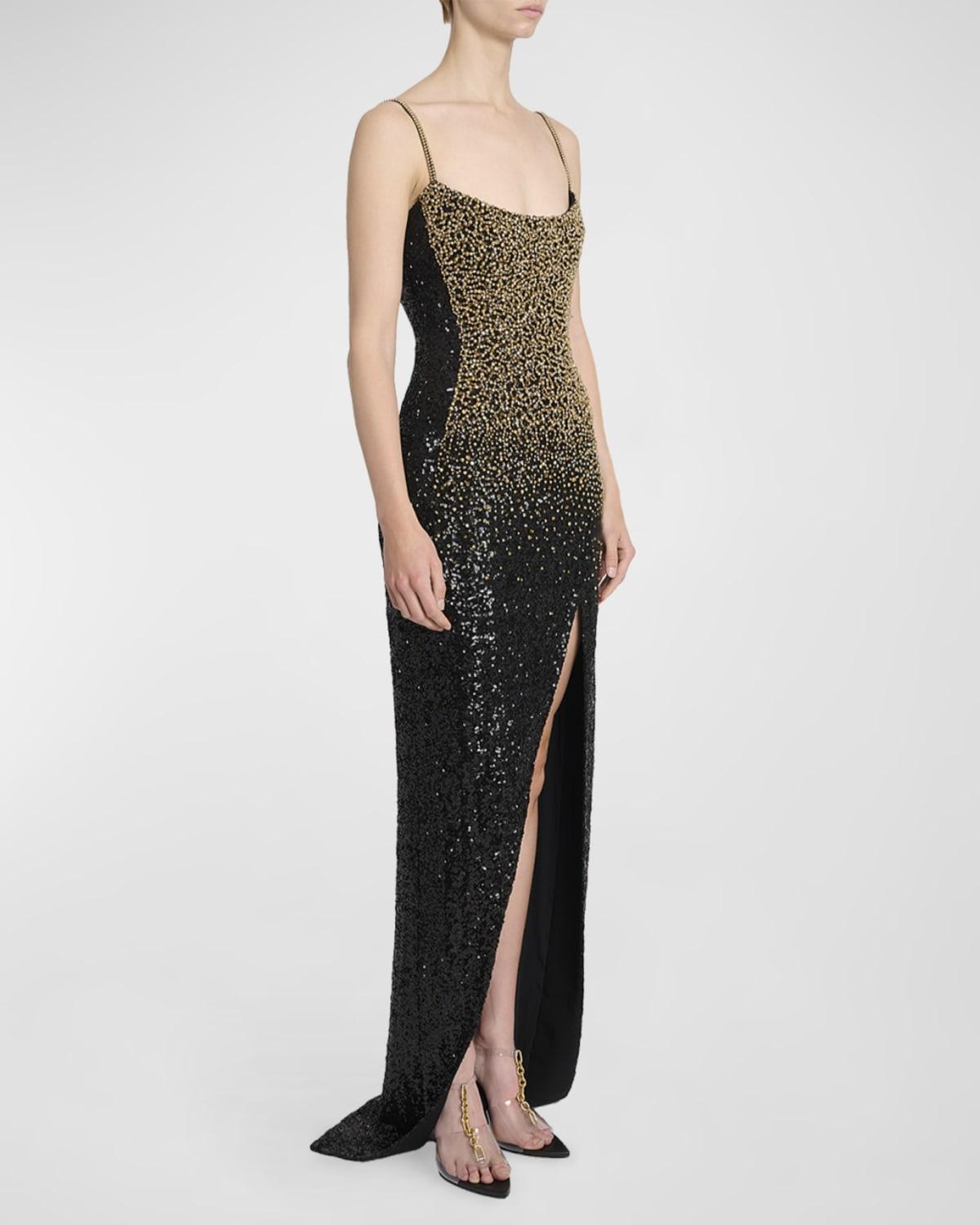Balmain Sequin Dresses for Women | Lyst