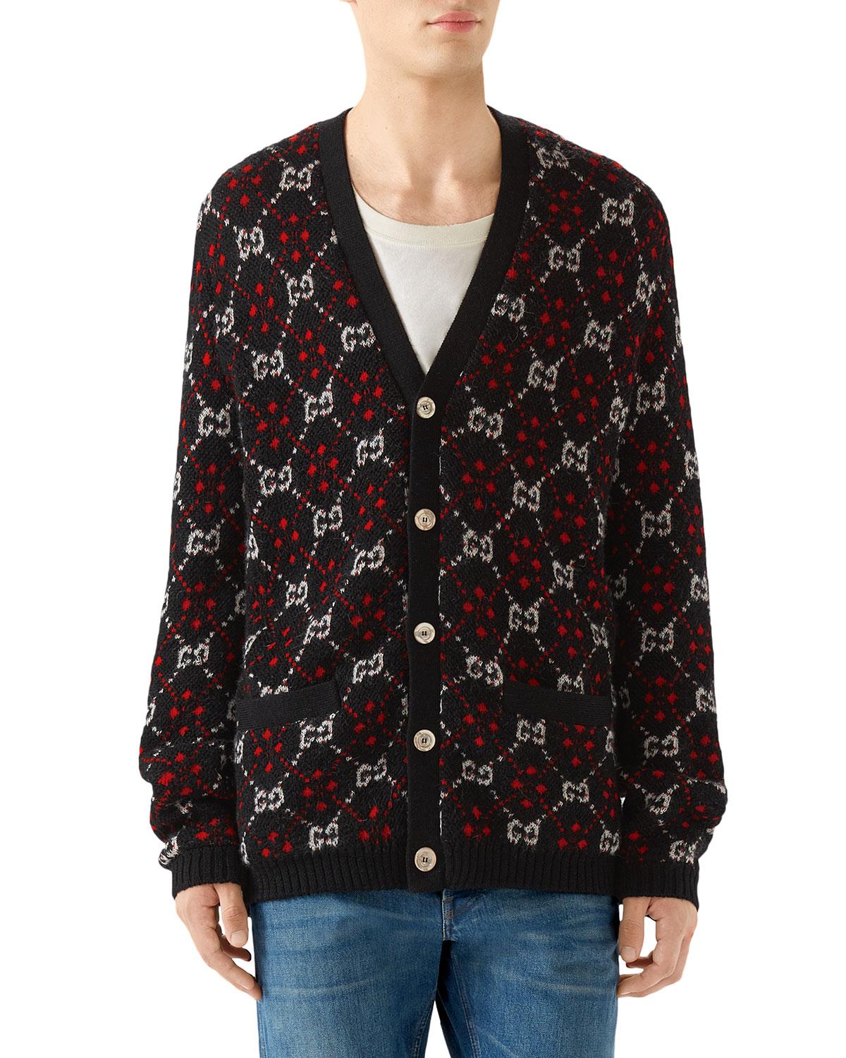 gucci cardigan men