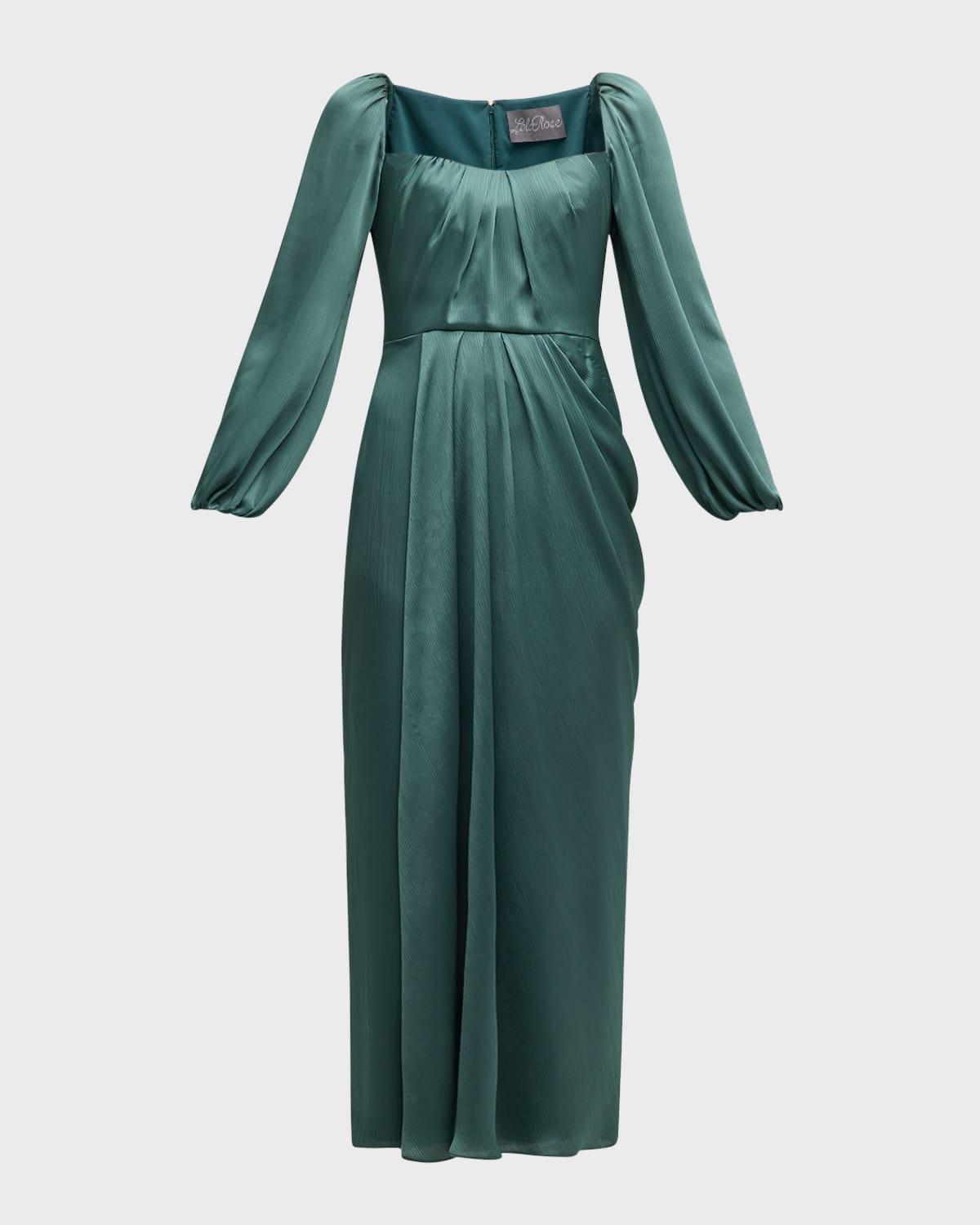 neiman marcus green dress Ball Gown Neiman Marcus Green Dress Sequin Applique Ball Gown H1464 By Nox Anabel Sparkly Gowns