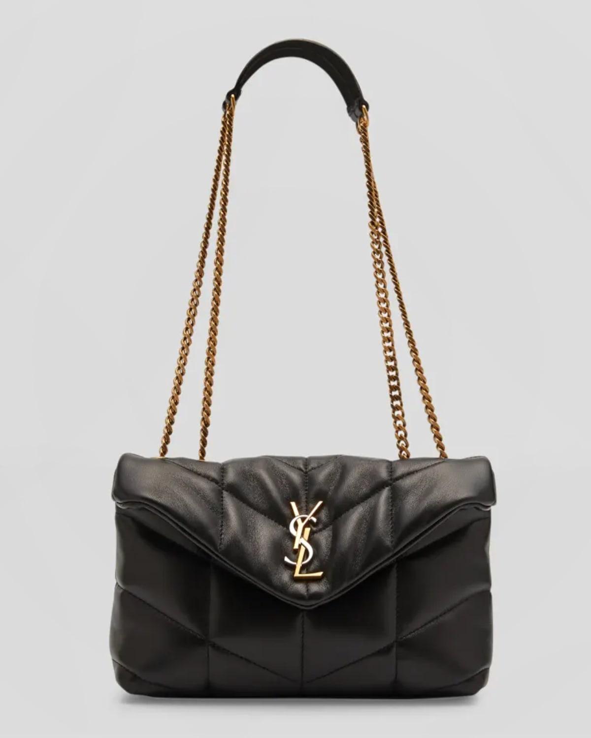 Saint Laurent YSL Toy Puffer Mini Canvas Crossbody Bag - Bergdorf Goodman