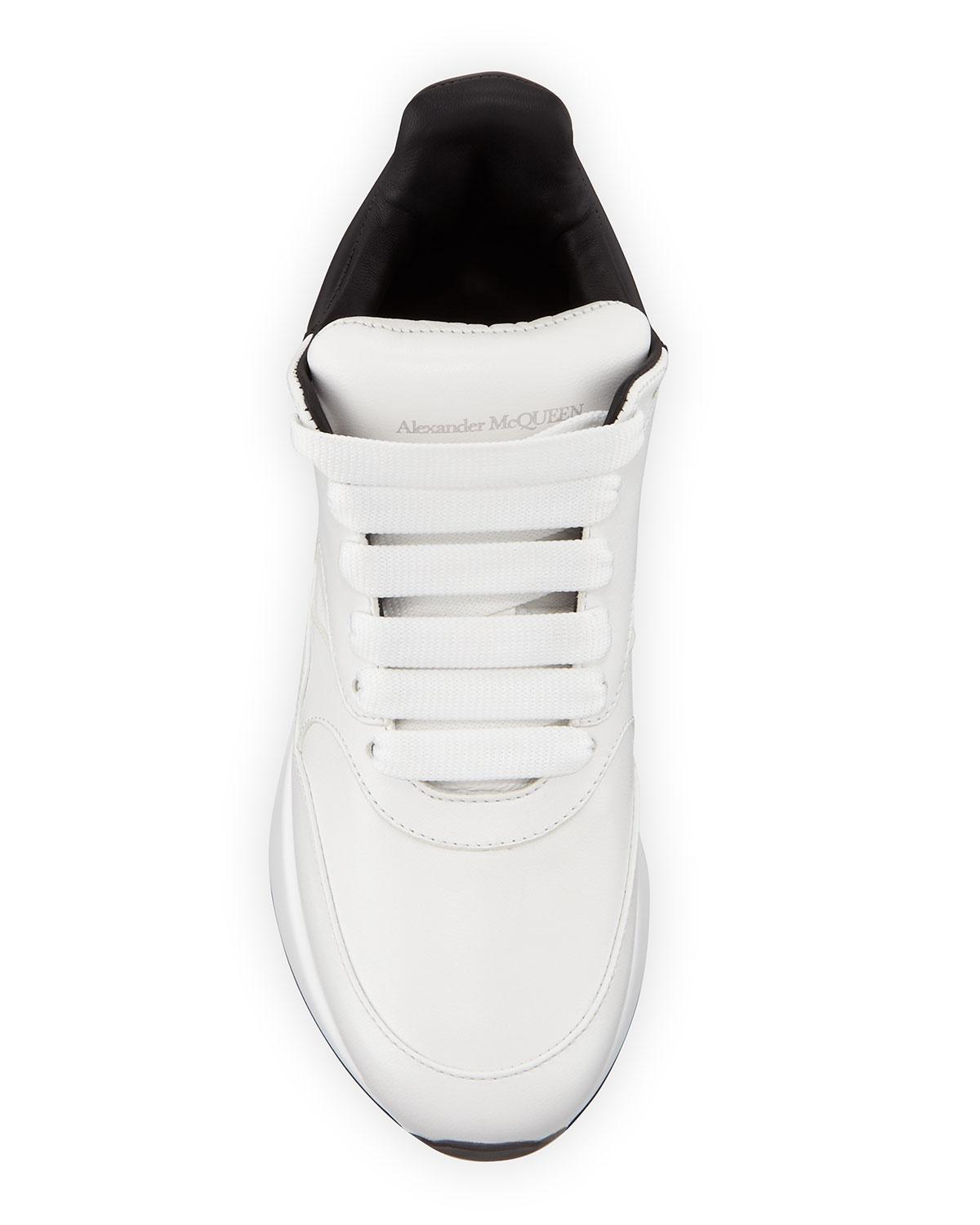 alexander mcqueen two tone sneakers