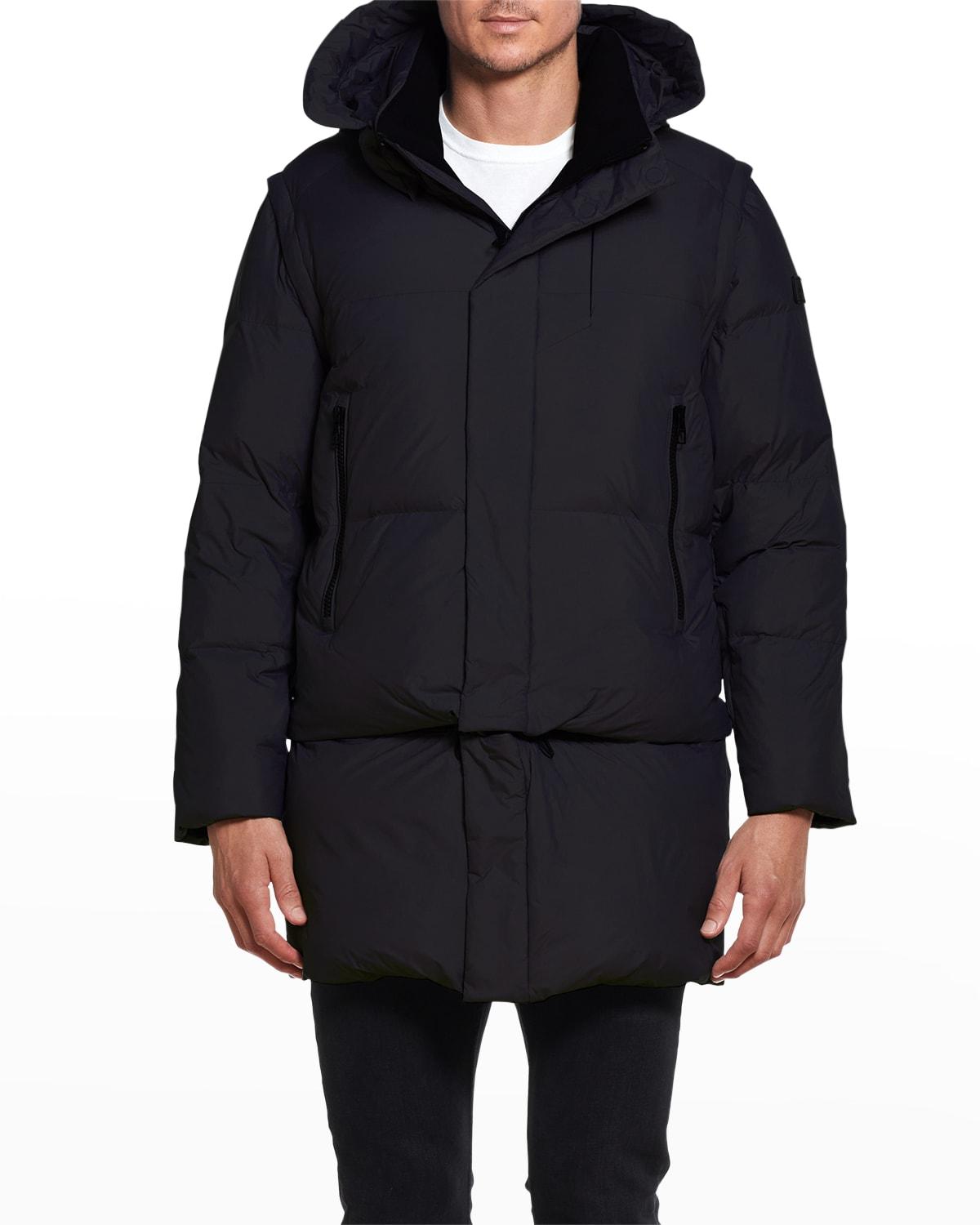 Tumi System Puffer Jacket/vest in Blue for Men | Lyst