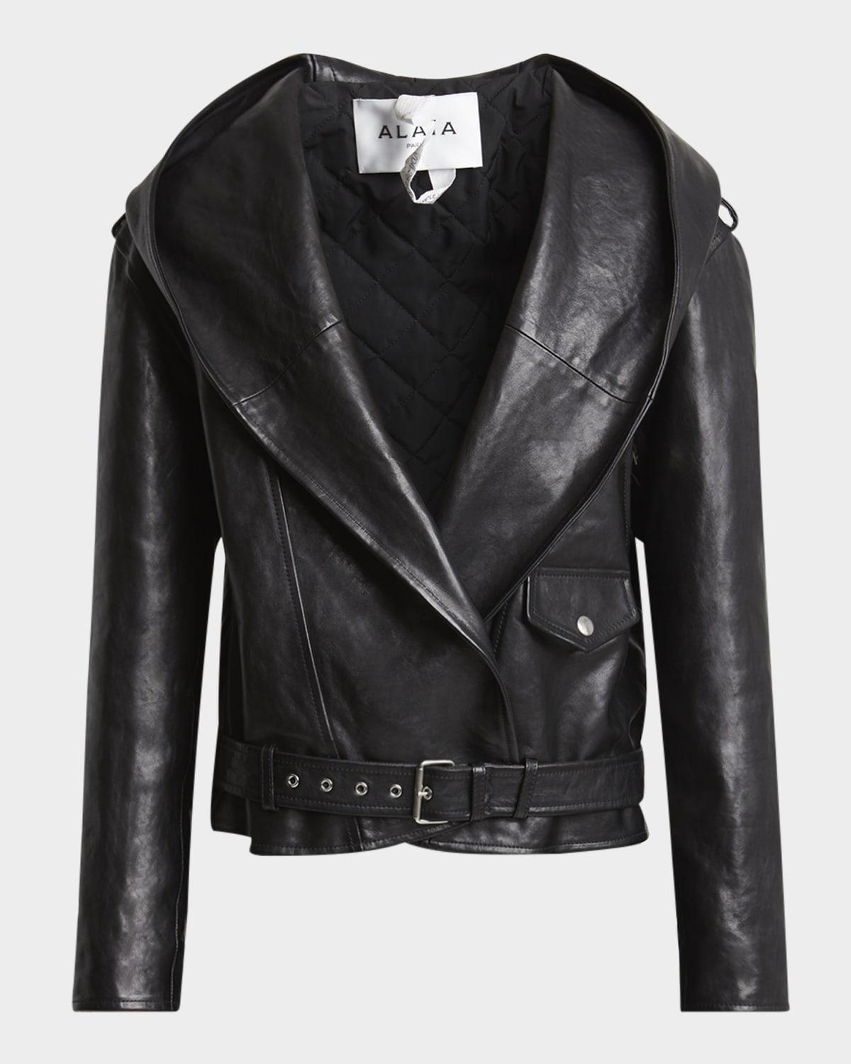 Alaïa Leather jackets for Women | Online Sale up to 27% off | Lyst