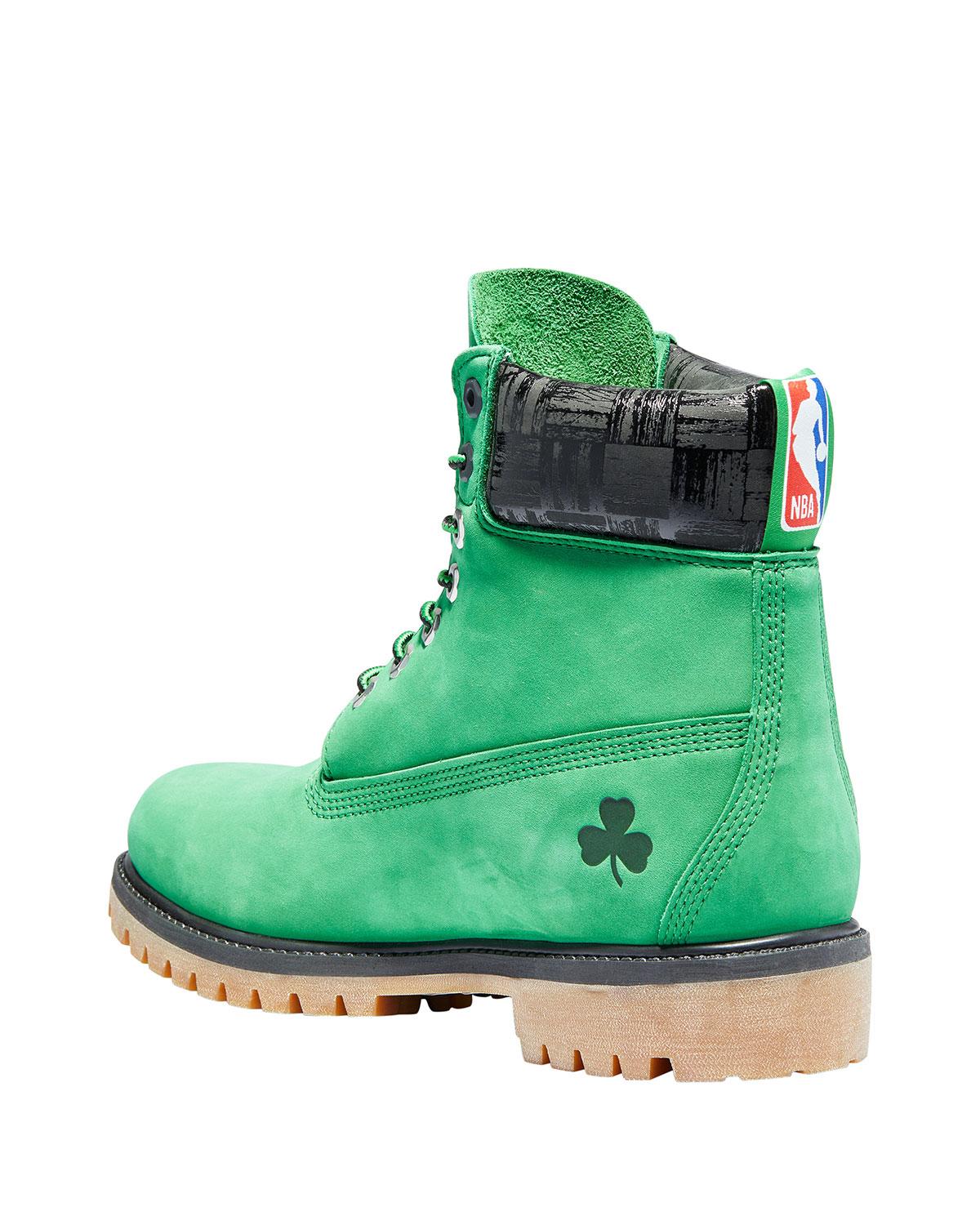 Timberland Leather Men's Boston Celtics Hiking Boots in Green for Men Lyst