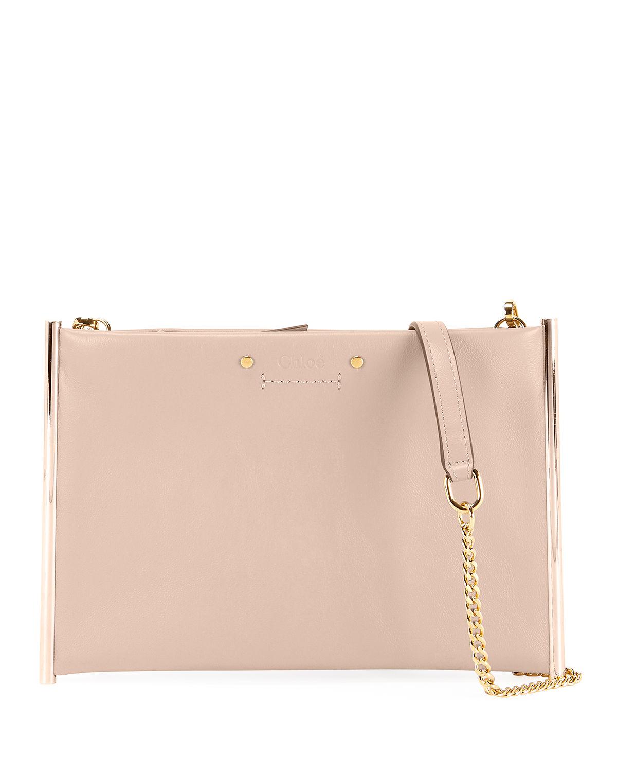 chloe roy chain pouch crossbody bag