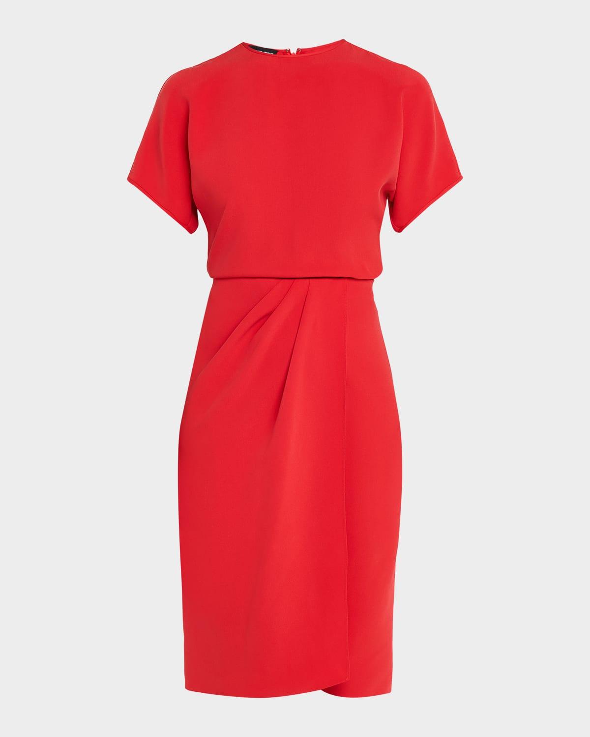 giorgio armani marocaine belted silk midi dress Giorgio Armani Marocaine Belted Silk Midi Dress