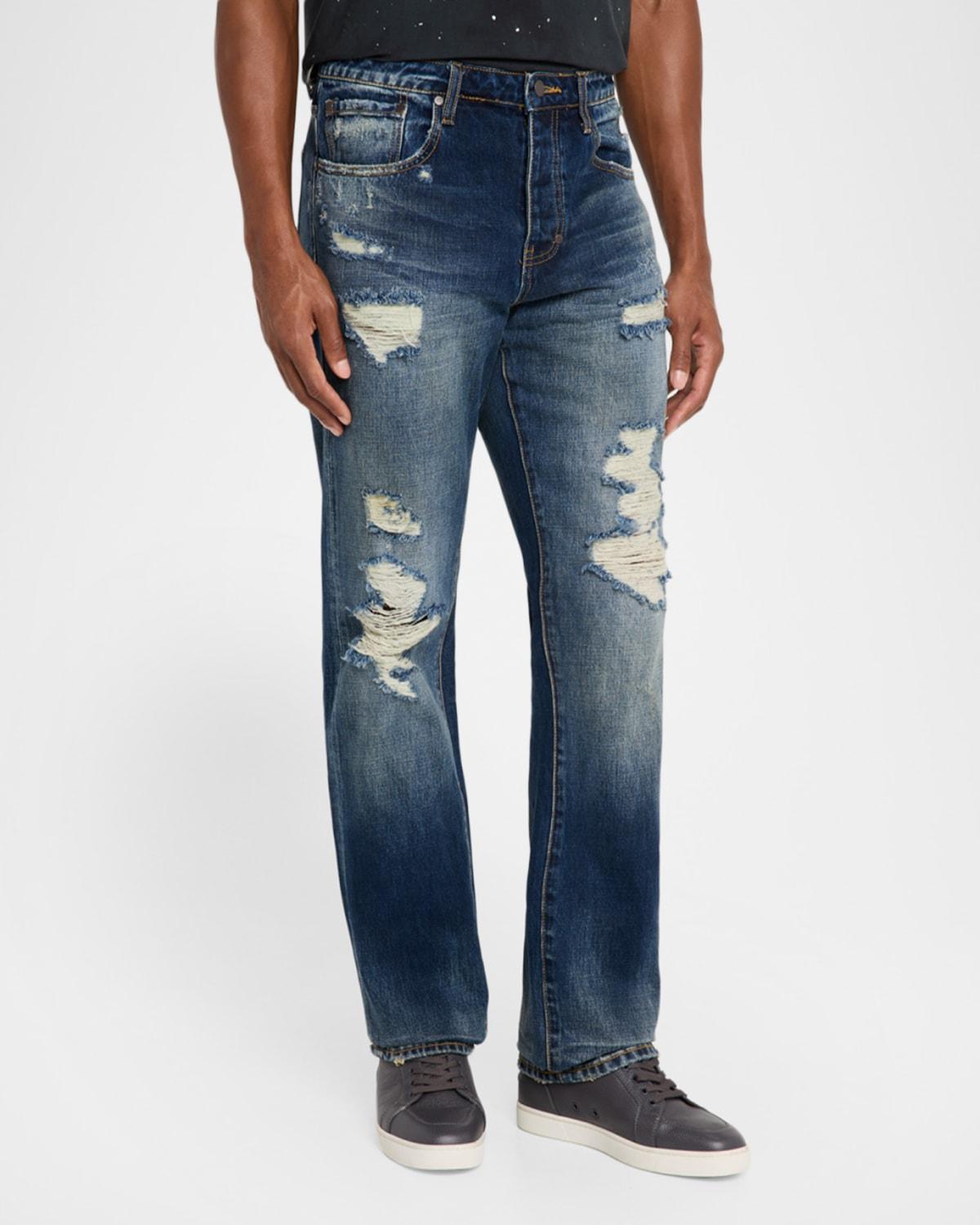Jean Slim PRPS Goods&co. Demon Yaw Délavé Vieilli - Taille 30/33, Longueur 33 - Neuf Avec étiquettes
