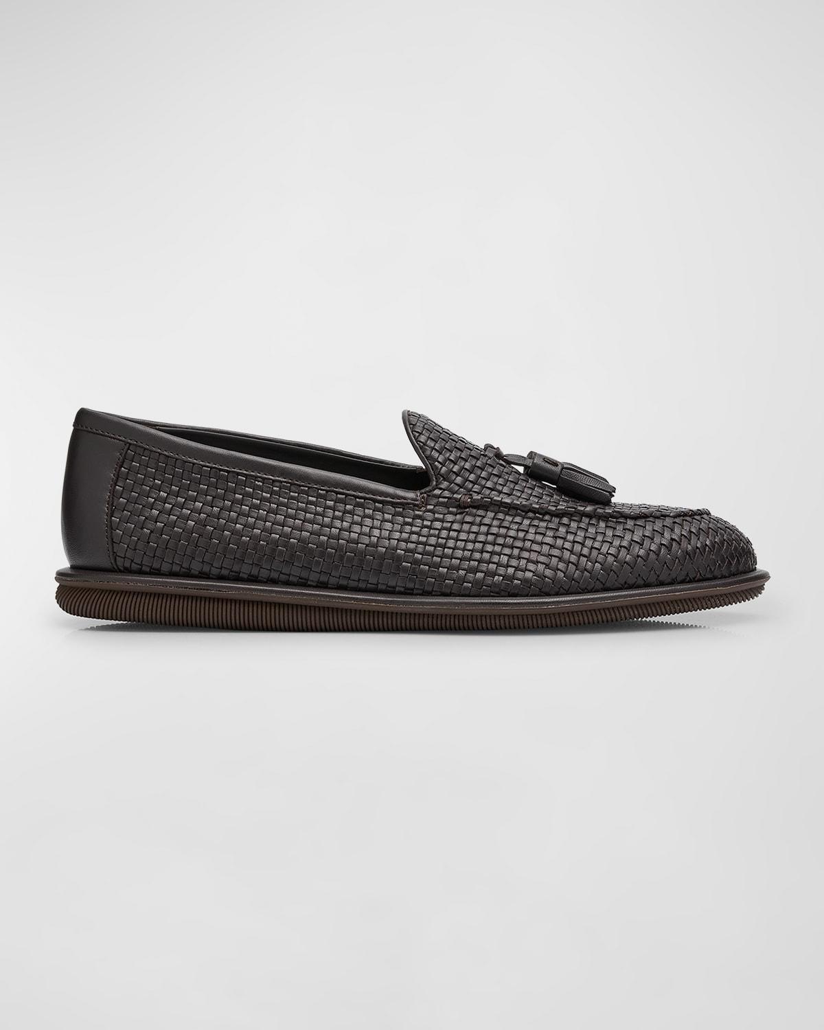 armani jeans loafers