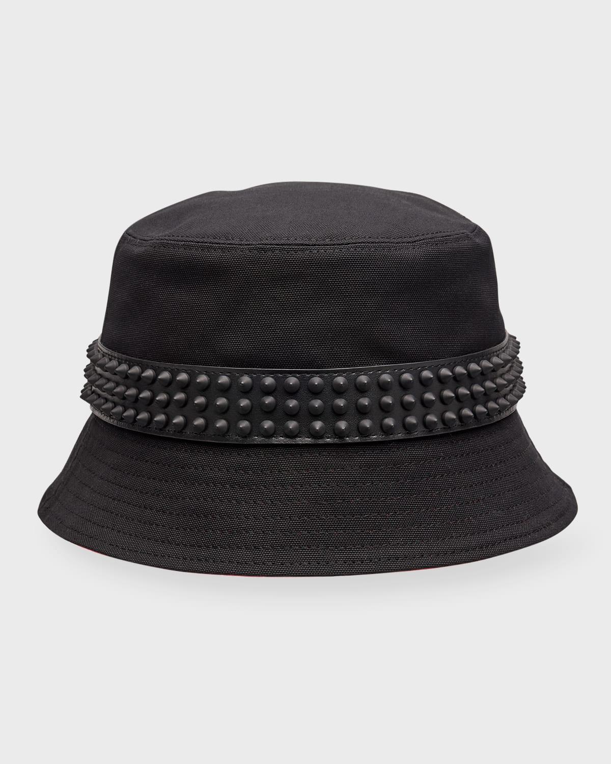 Toile Iconographe Nylon Bucket Hat for Man in Ebony