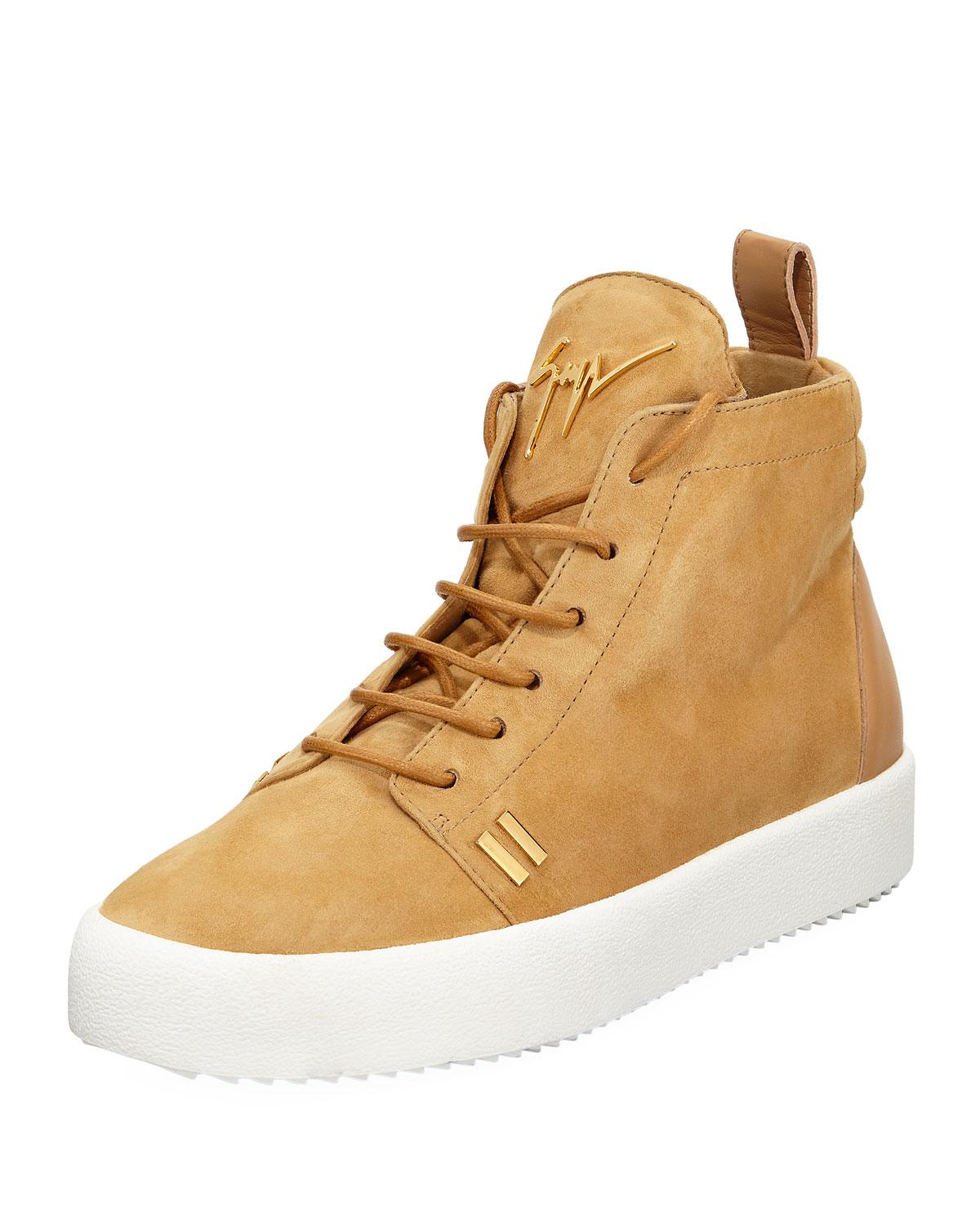 mens platform trainers uk