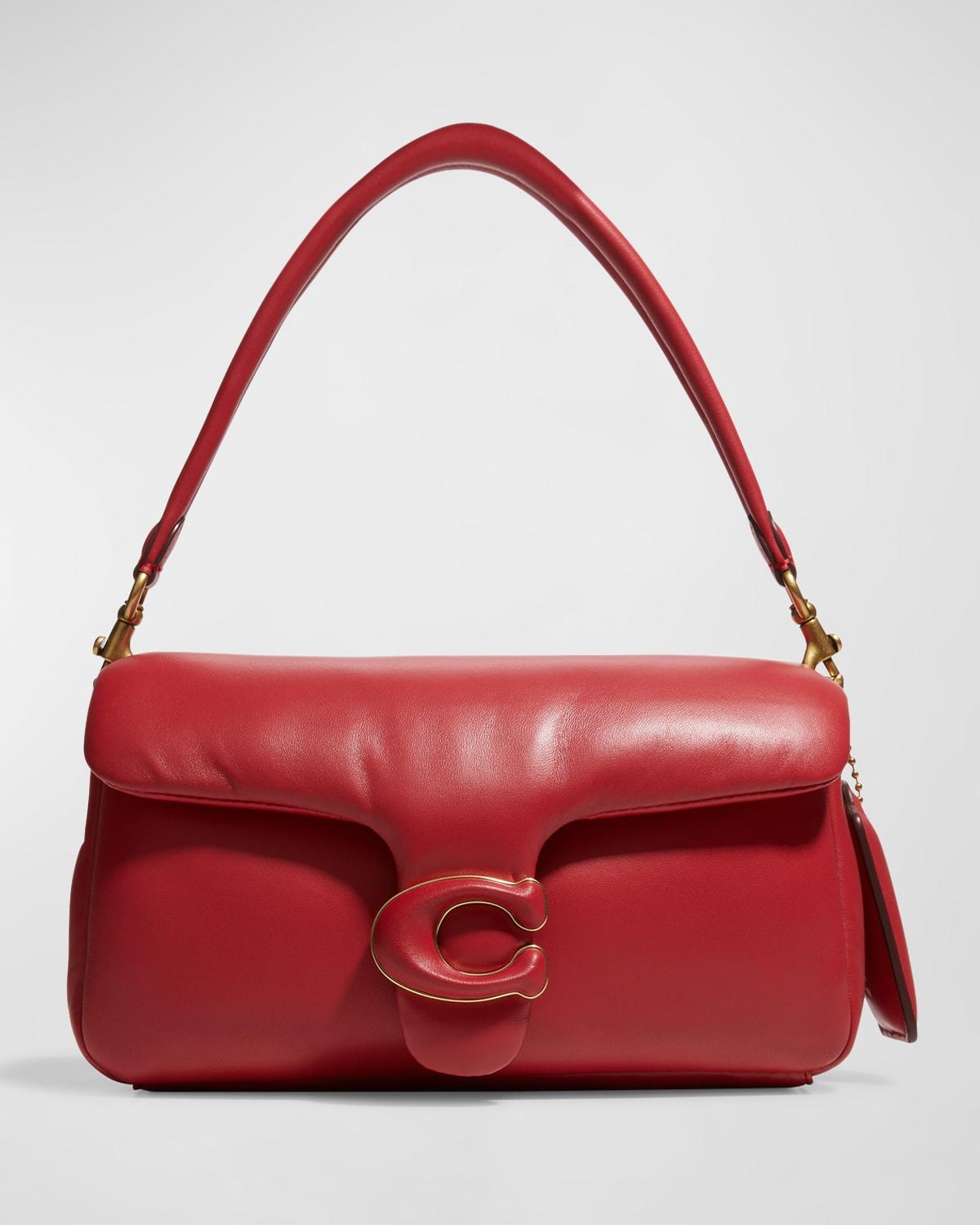 COACH Pillow Tabby 26 Leather Shoulder Bag in Red Lyst