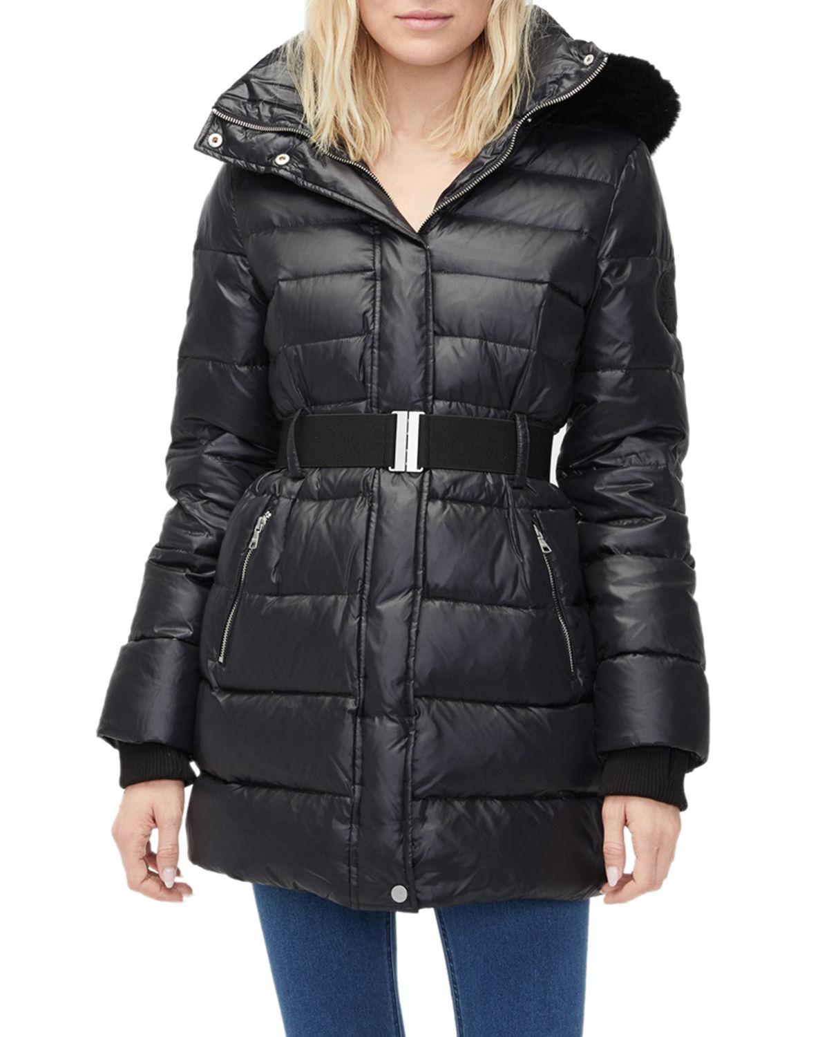 ugg belted down jacket