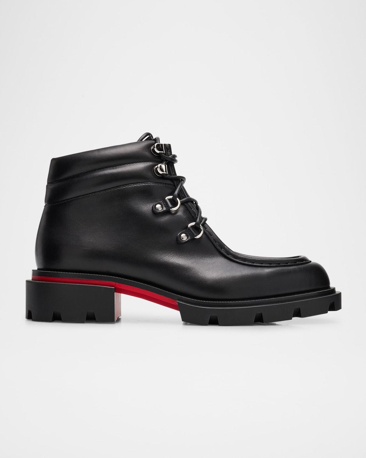 louboutin combat boots