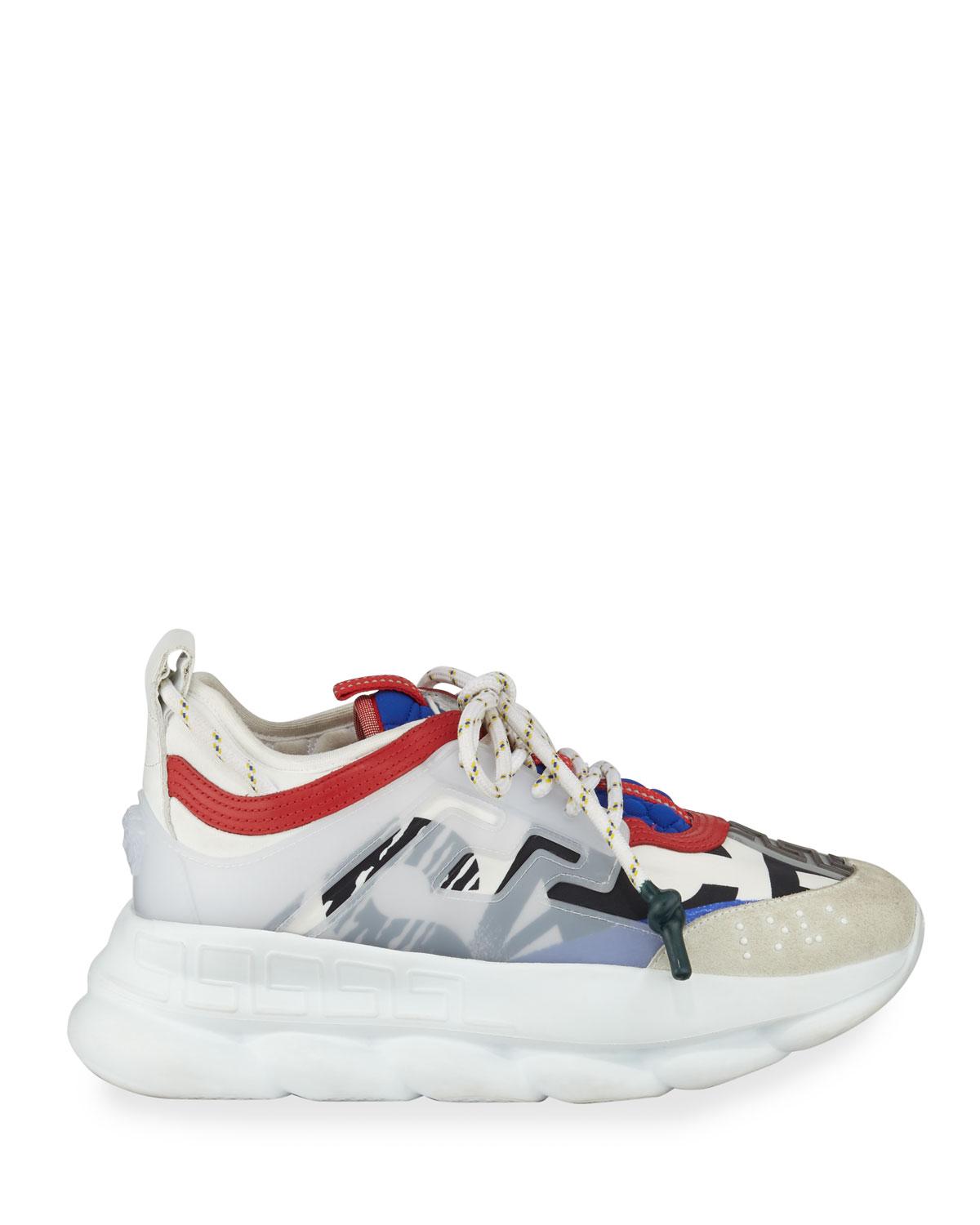 color block chain reaction sneakers