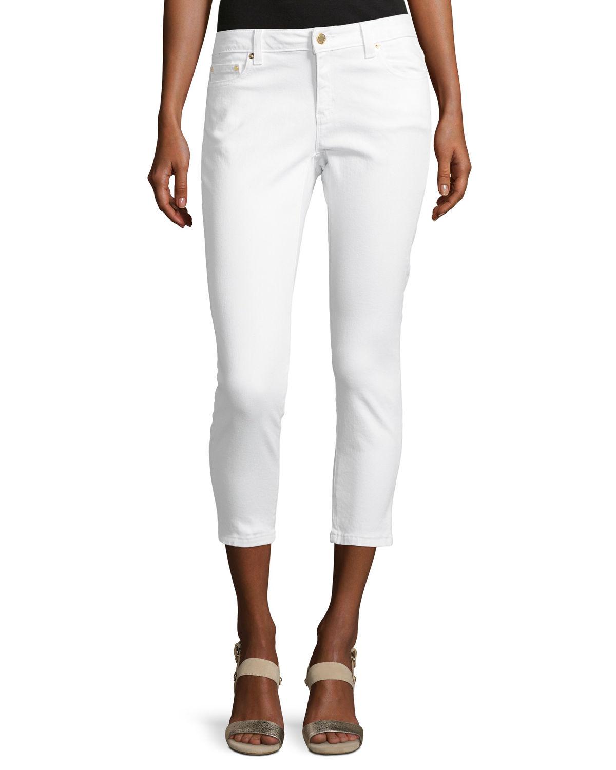 michael kors izzy cropped jeans