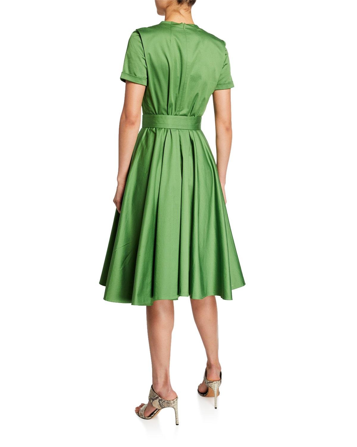 badgley mischka v neck column gown