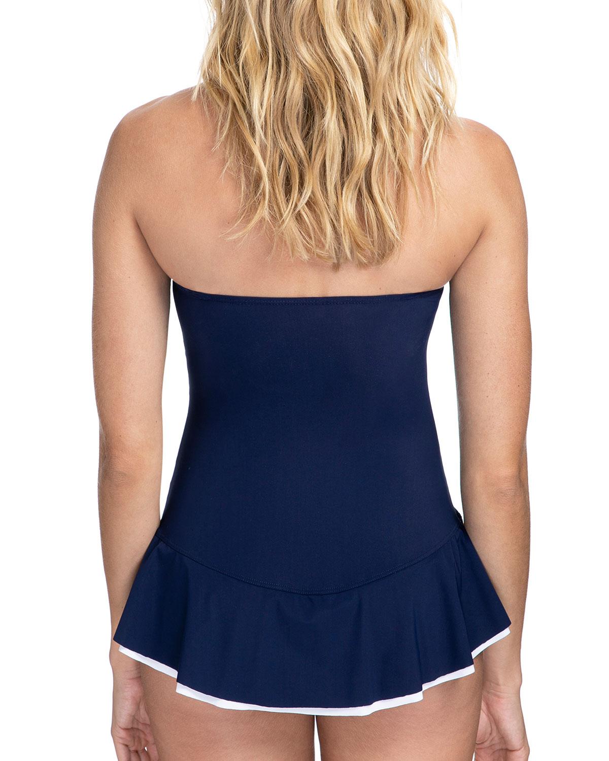 Gottex Synthetic Belle Curve Swimdress Onepiece Swimsuit (d Cup) in