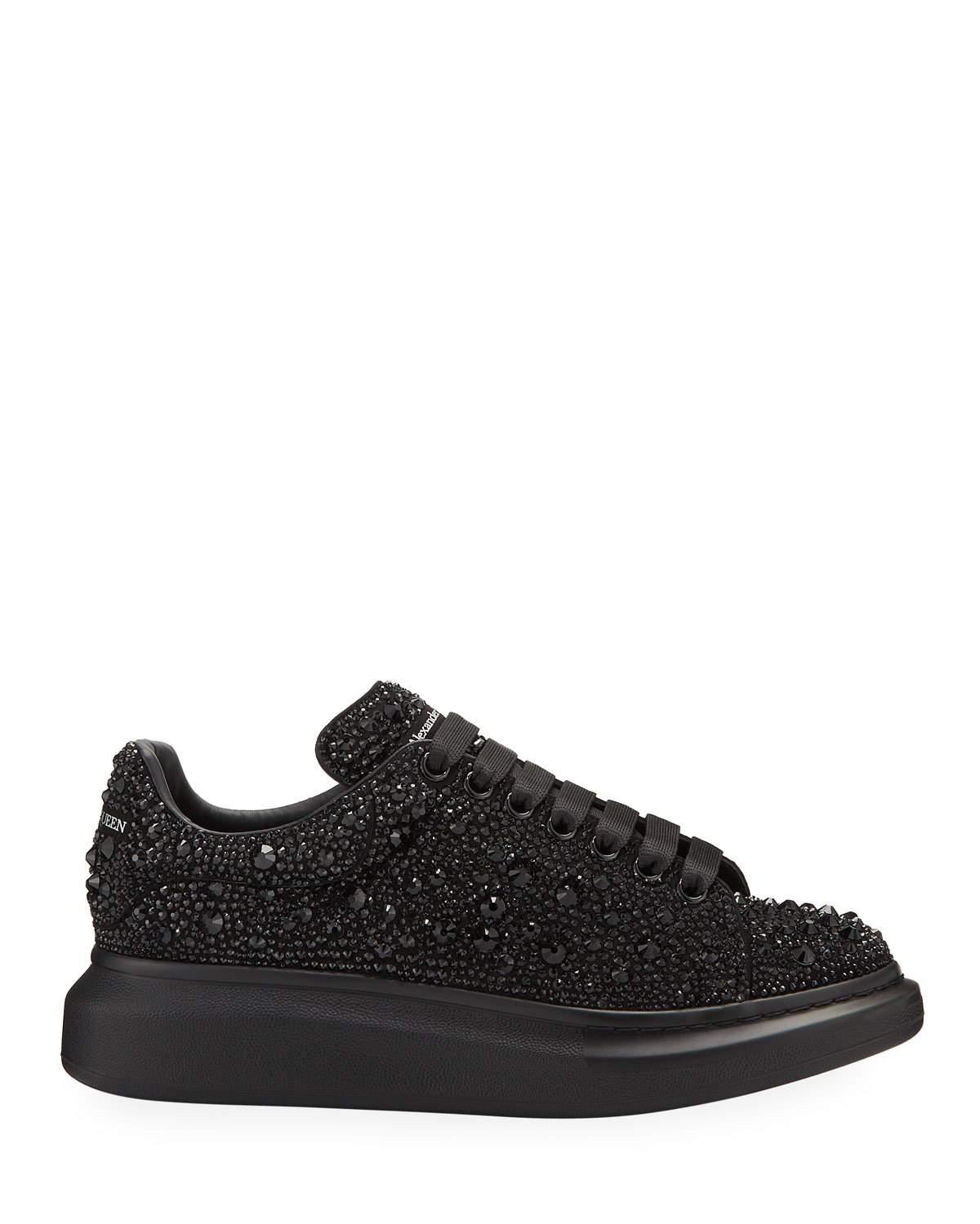 Alexander McQueen Oversized Sneakers with Crystals