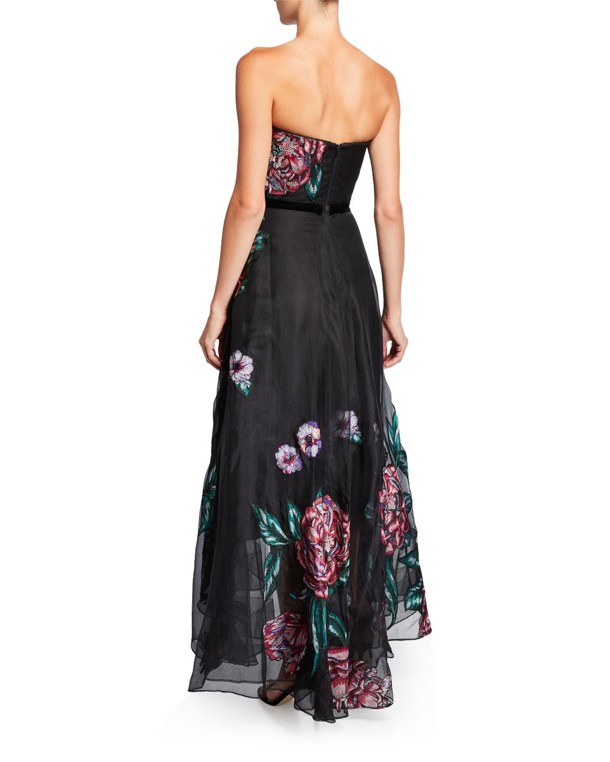 marchesa notte black gown