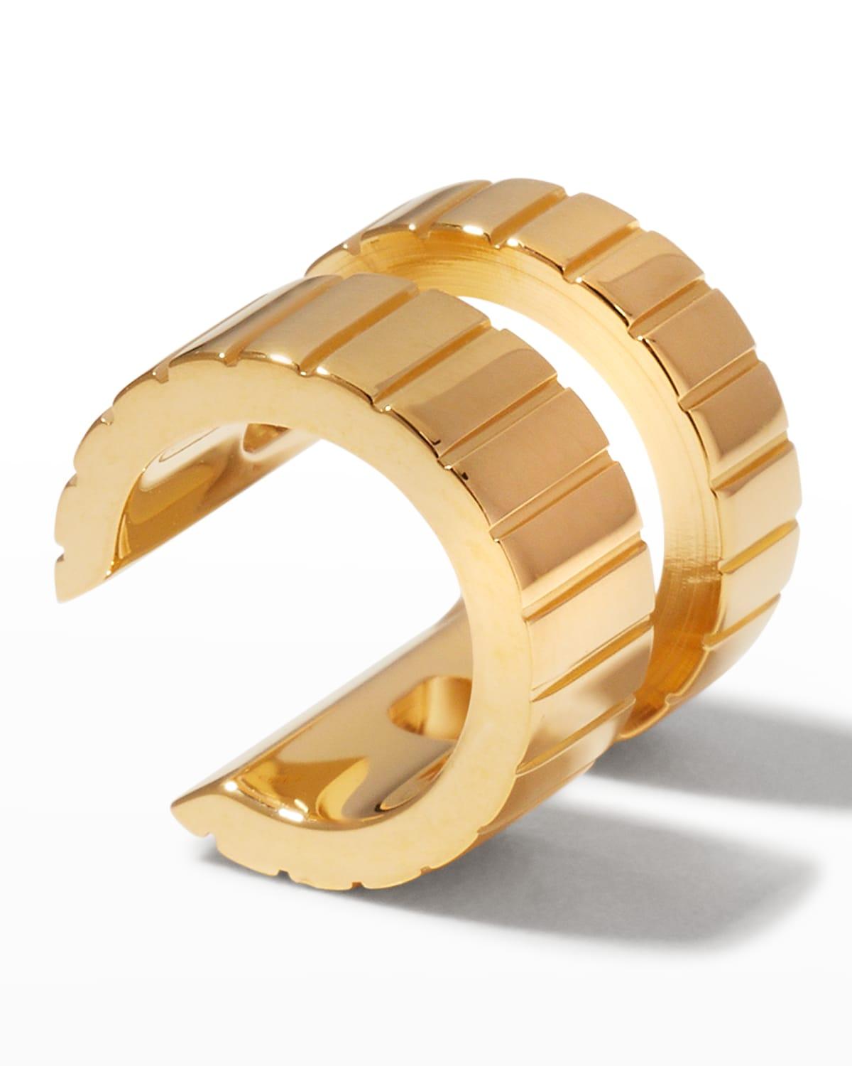 IVI Toy gemstones open cuff - Gold