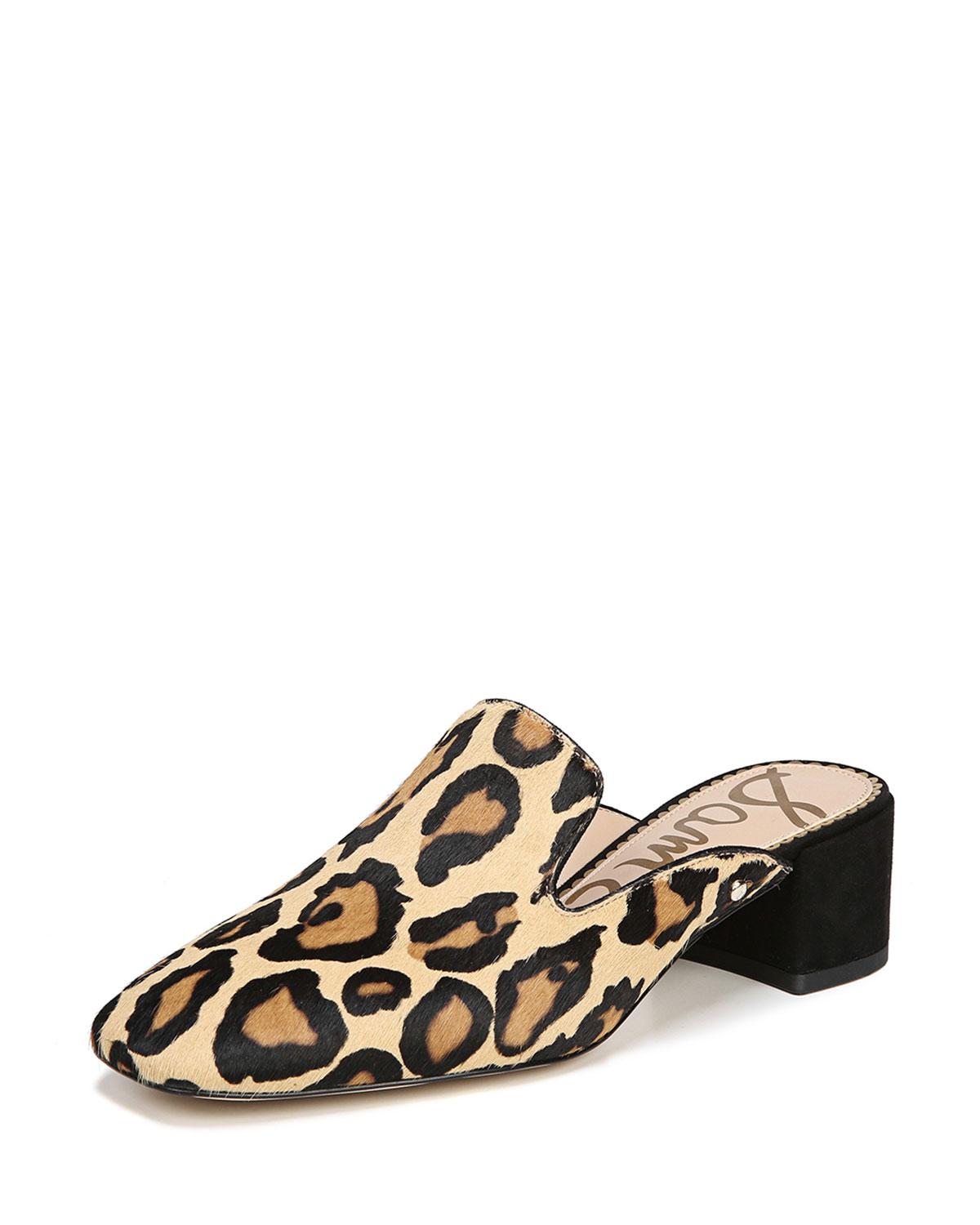 adair block heel mule