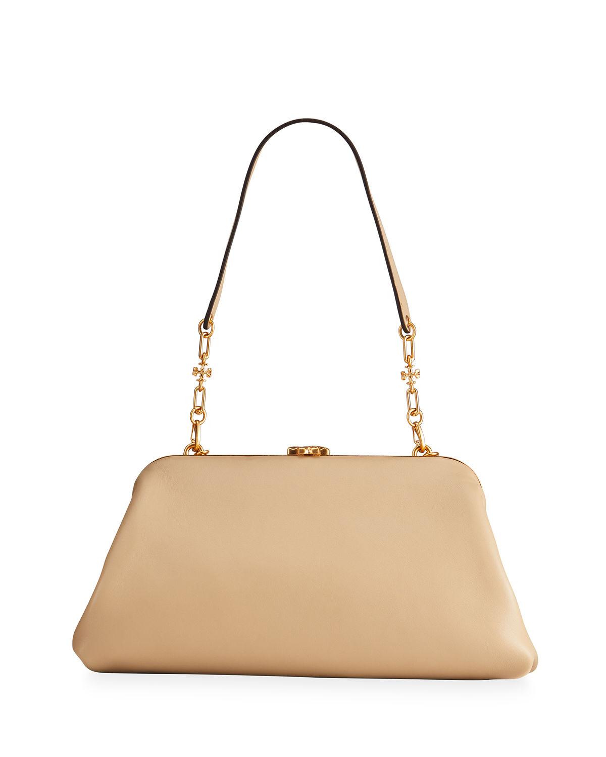 Tory Burch Cleo Bag in Natural | Lyst
