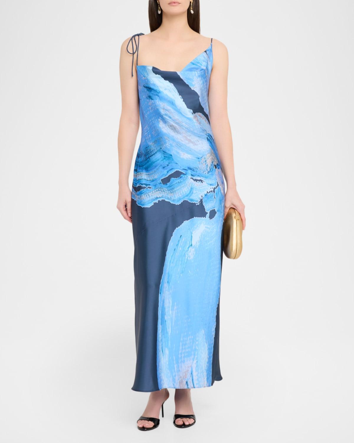sachin and babi light blue dress Elegant V Neck Dark Green Flowing Long Prom Dresses with Sleeves PL214   Siaoryne