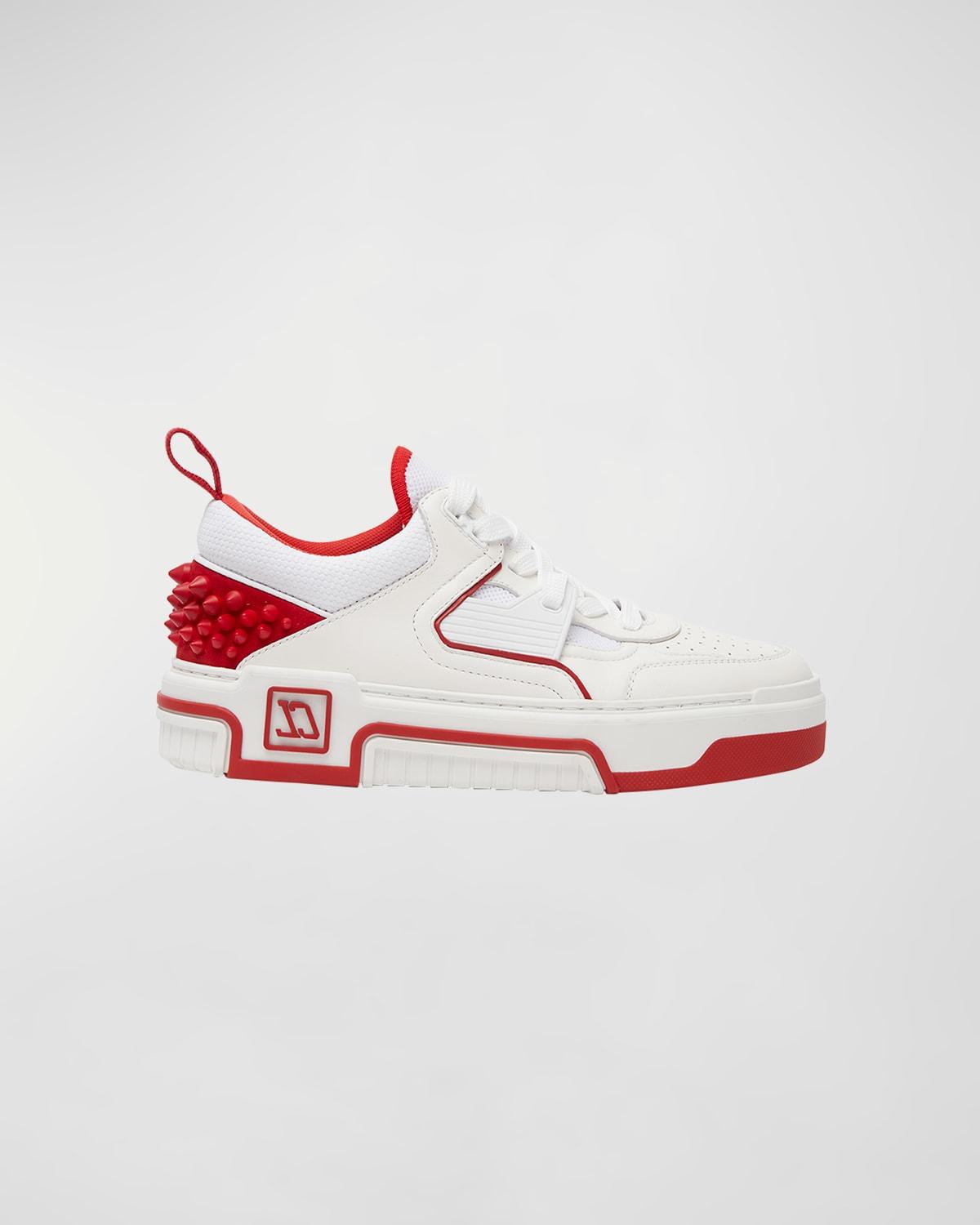 Transplant kant Ristede Christian Louboutin Astroloubi Donna Red Sole Leather Low-top Sneakers |  Lyst
