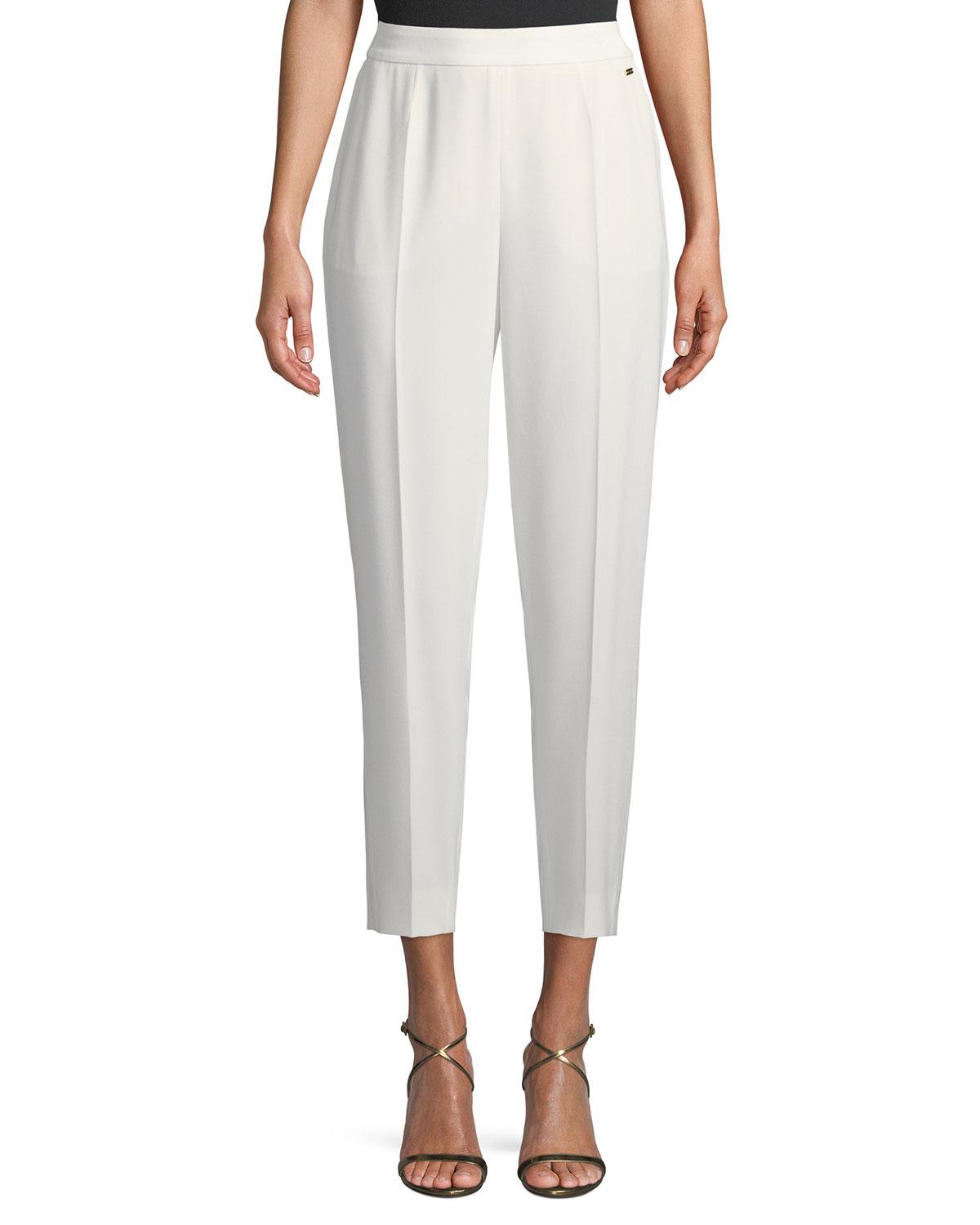 off white ankle pants