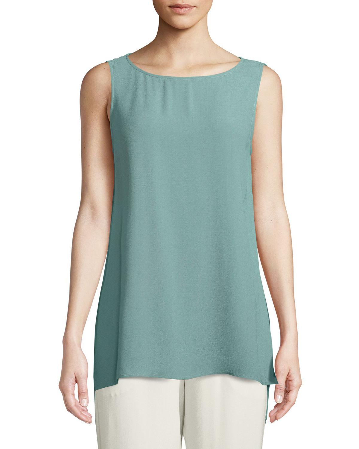 silk georgette tank