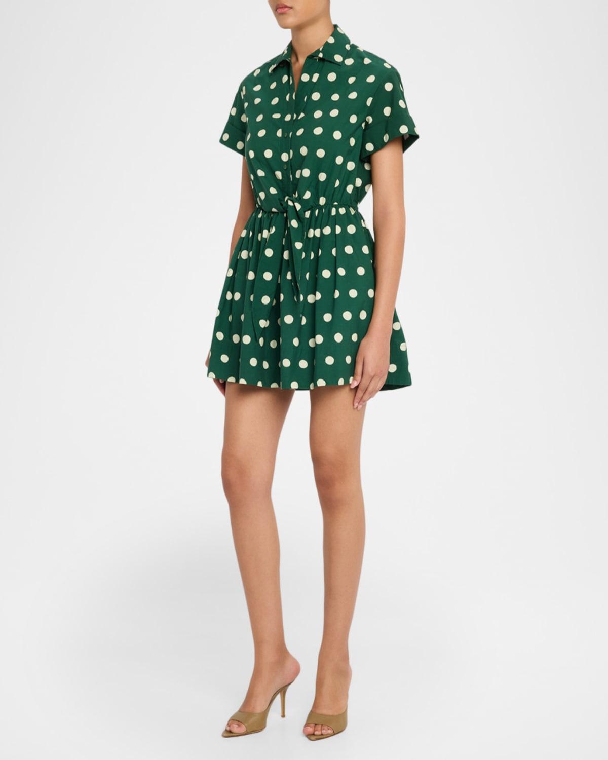 cara cara nash mini dress green Nash Mini Dress