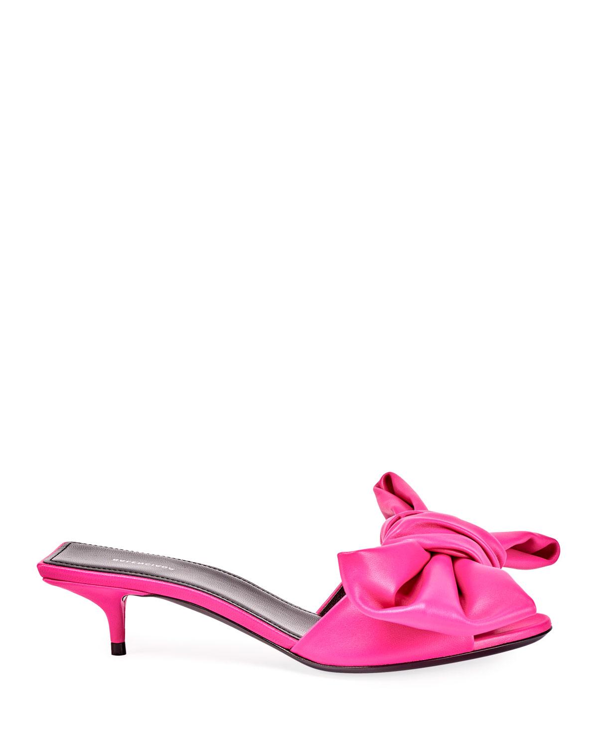 balenciaga square knife mules