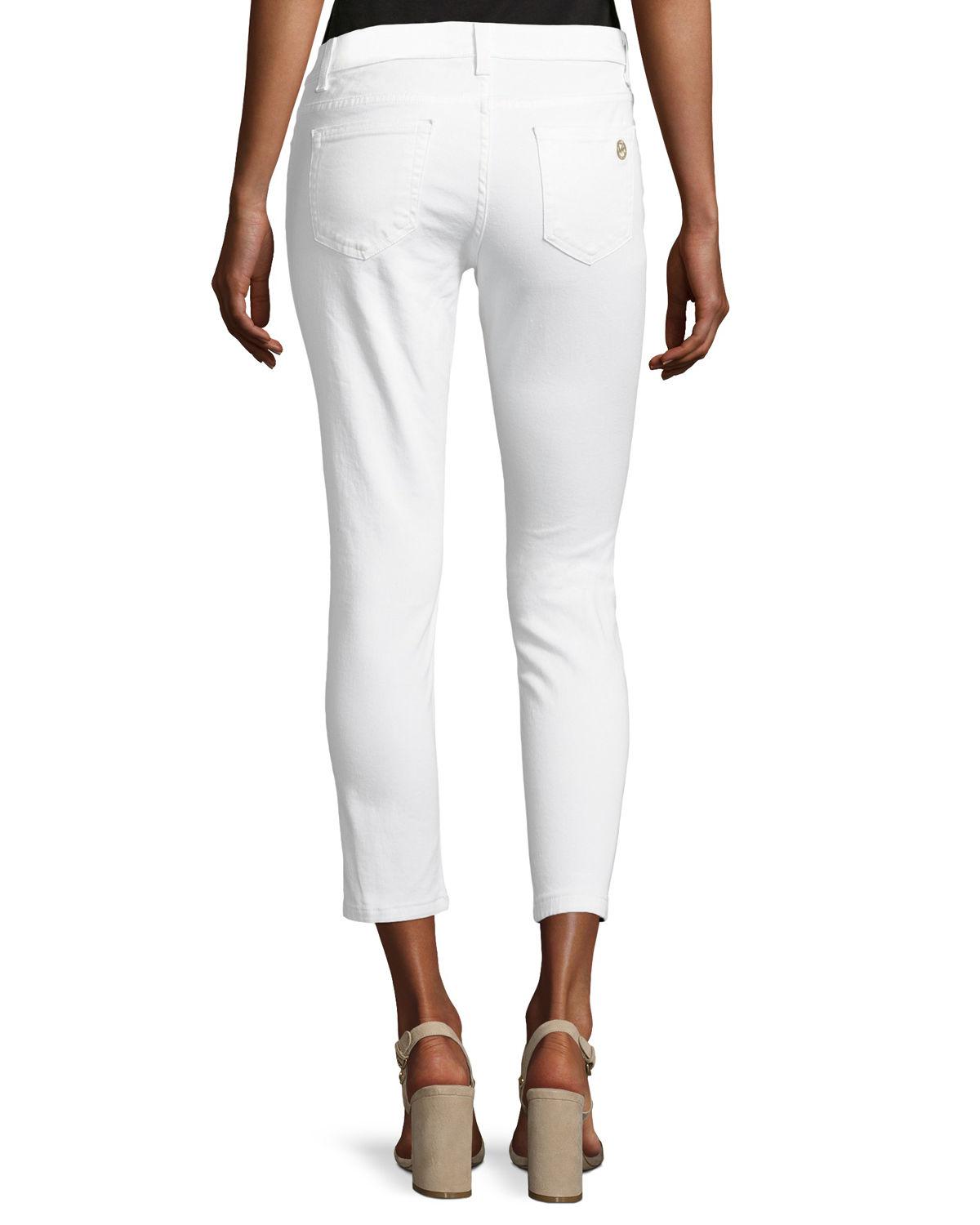 michael kors izzy cropped jeans